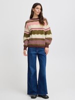 ICHI ICHI Astra LS Sweater - Port Royal Color