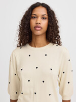 ICHI ICHI IHDIANE Pullover - Almond Milk