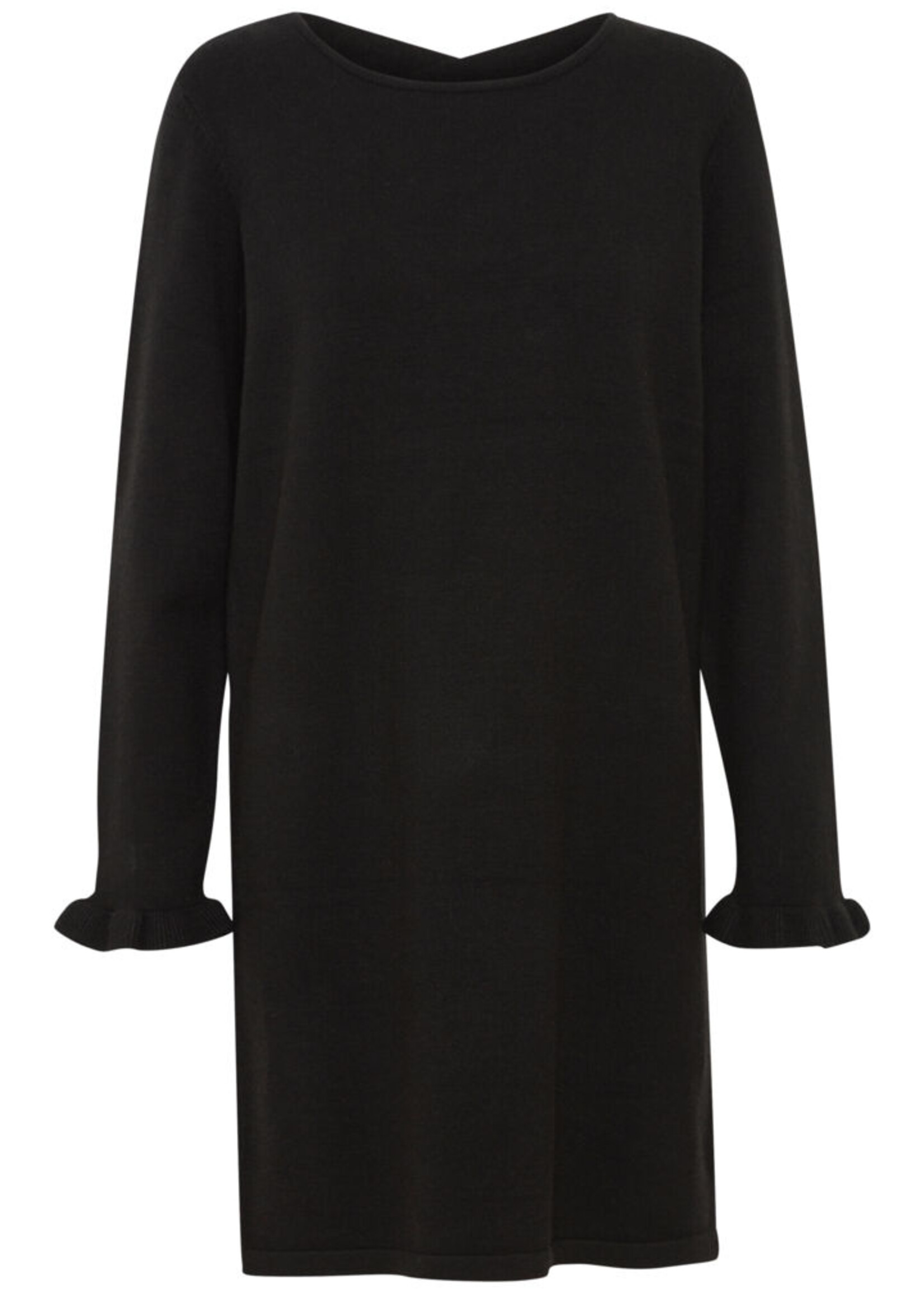 ICHI ICHI Robe Virelle - Noir