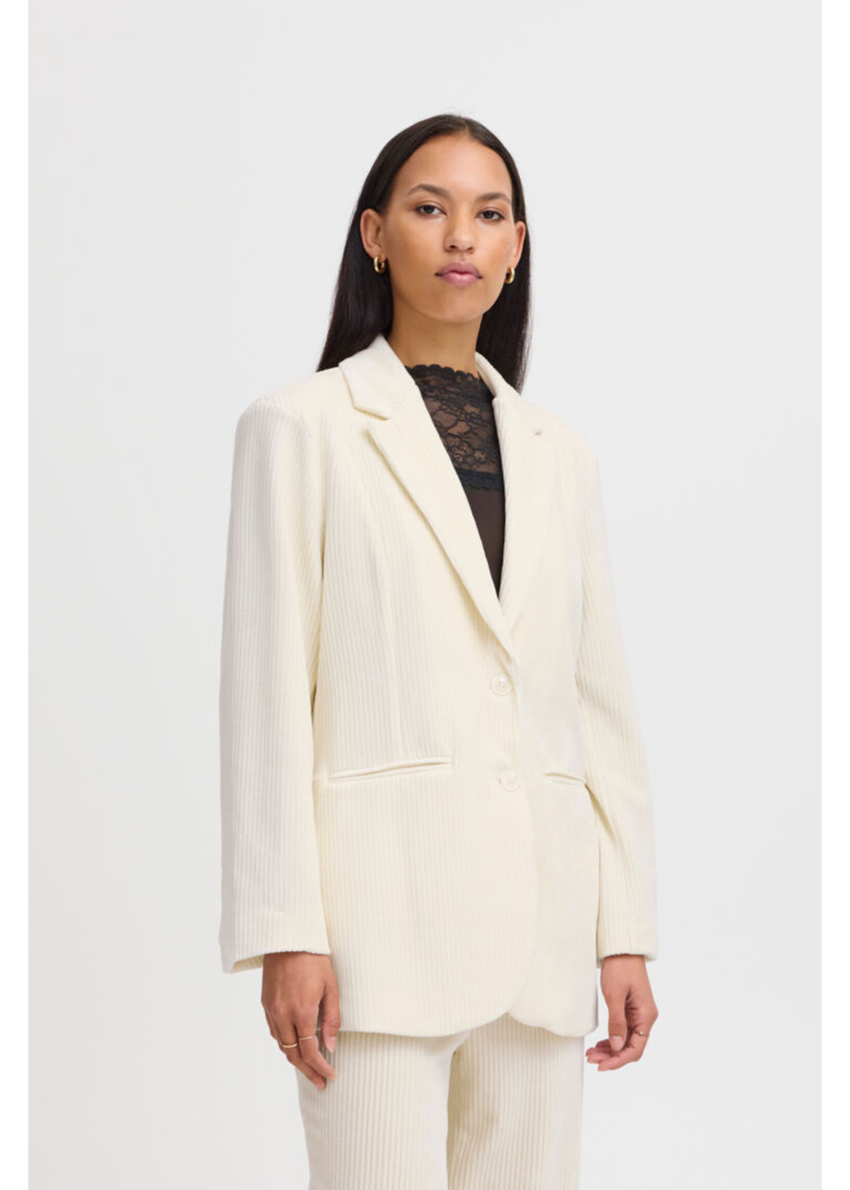 ICHI ICHI IHTAMARY Blazer - Almond Milk