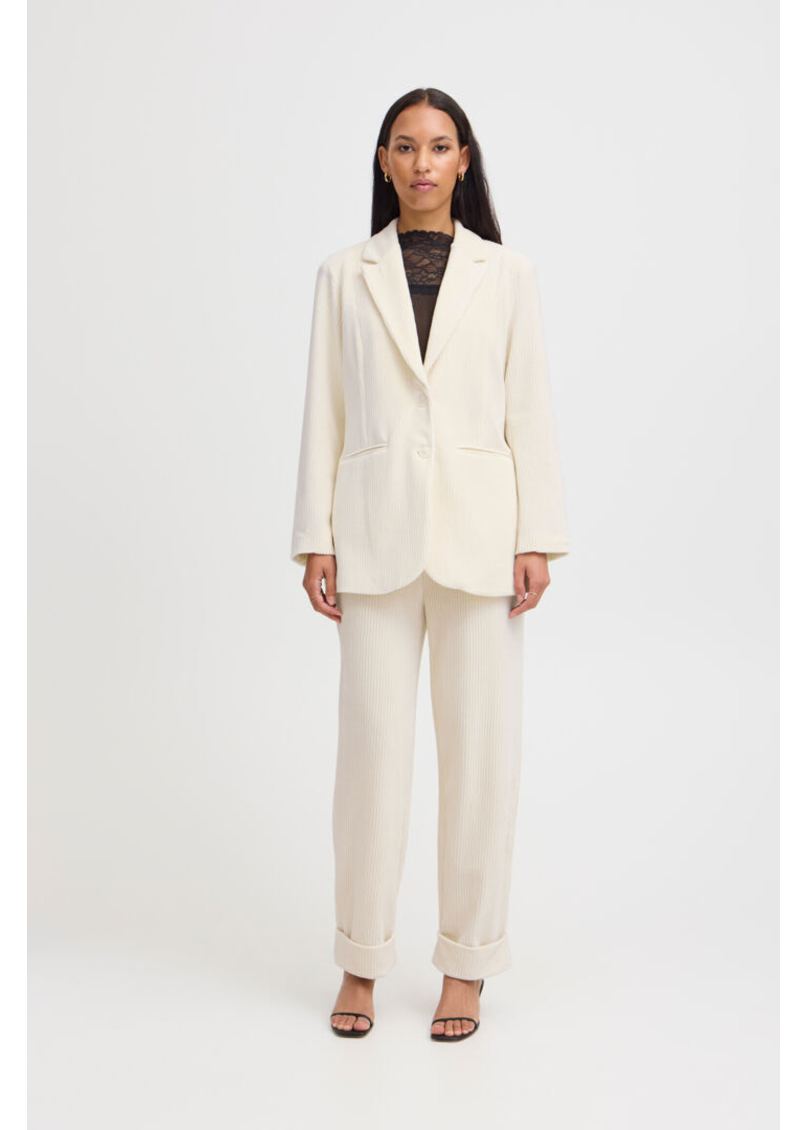 ICHI ICHI IHTAMARY Blazer - Almond Milk