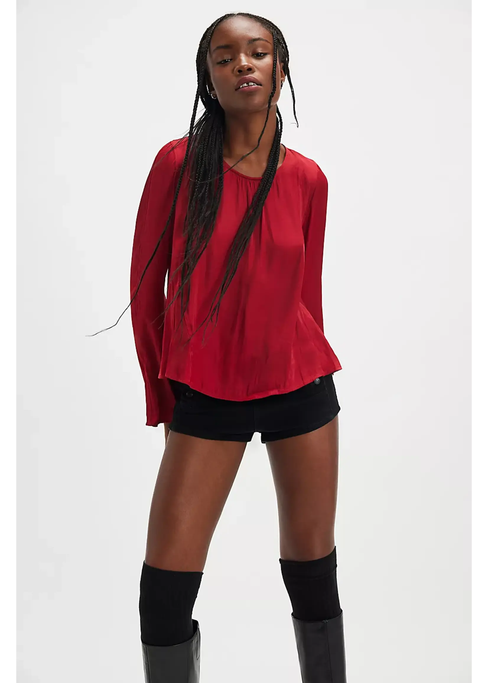 Free People Free People Arabella Blouse - Rubies