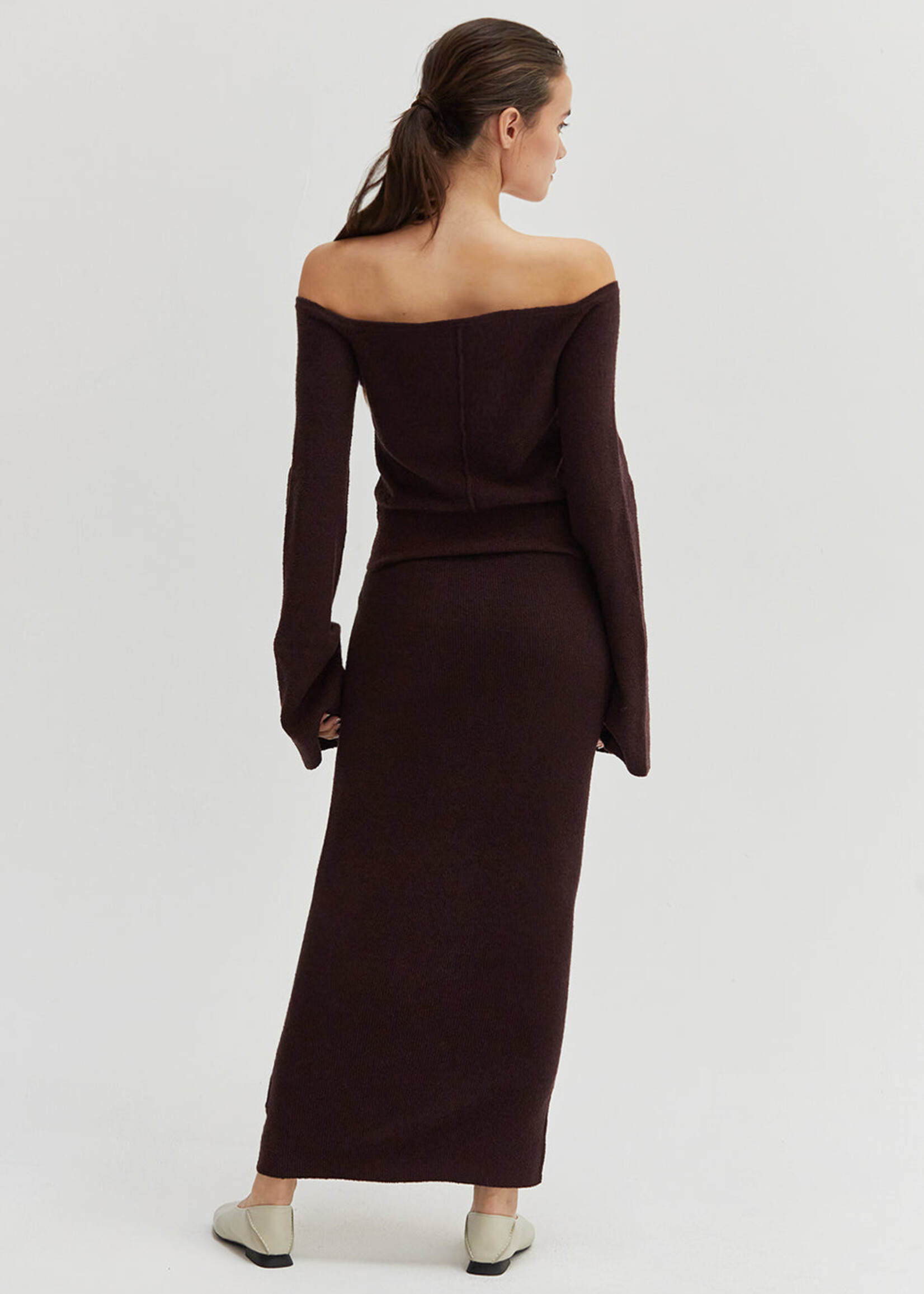Crescent Crescent Ensemble Pull / Jupe Bella - Cabernet