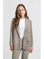 Yaya Women YAYA Woven Oversized Blazer - Moon Rock