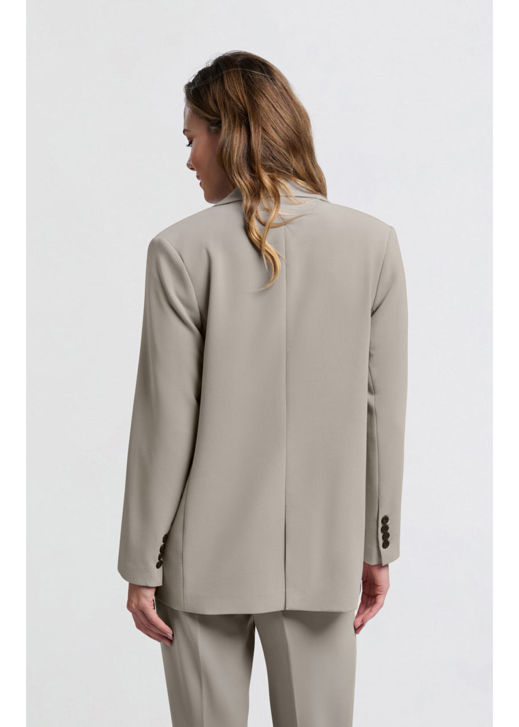 Yaya Women YAYA Woven Oversized Blazer - Moon Rock