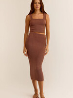 Z-Supply Z-Supply Jupe Midi Aveen - Bronze