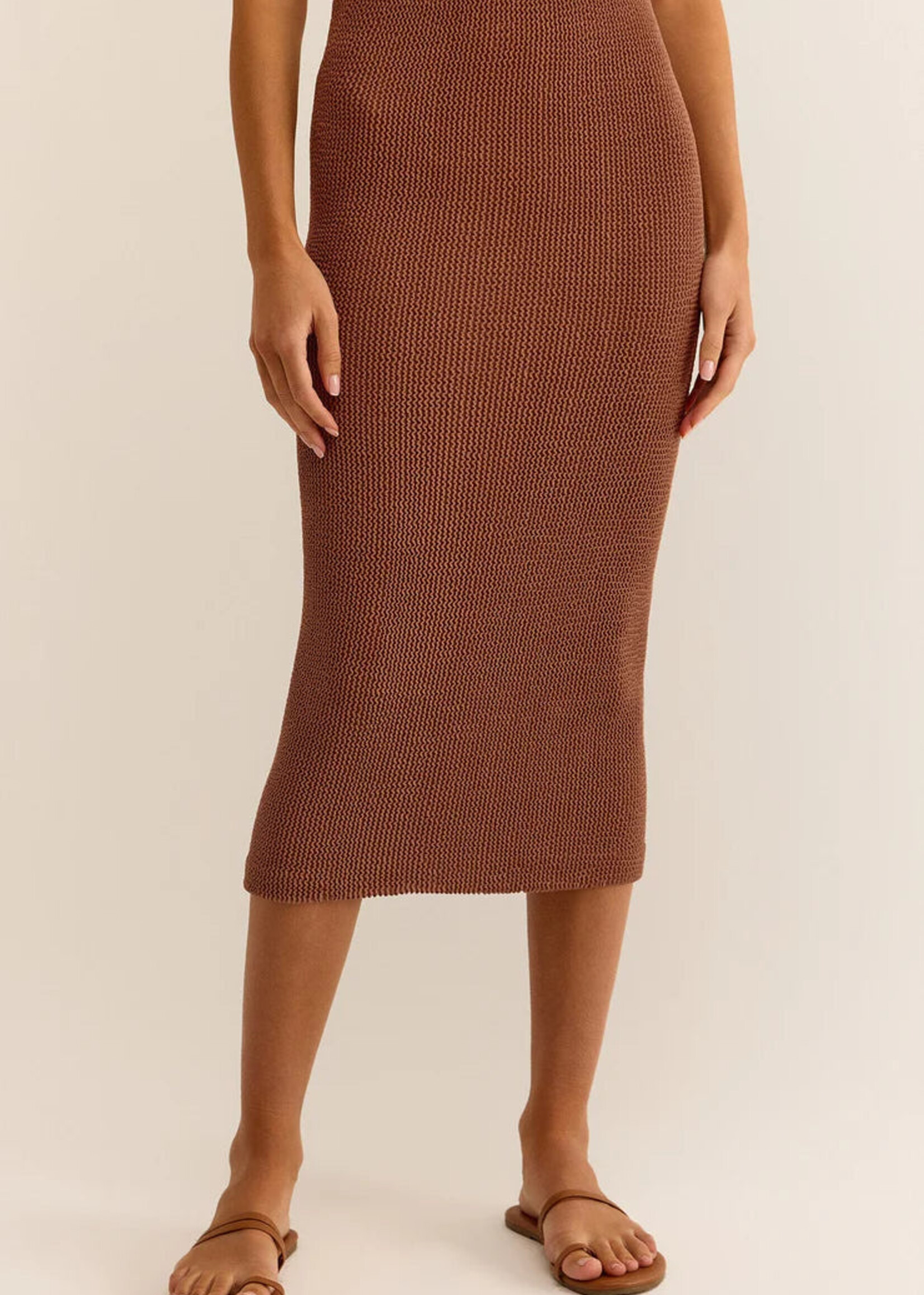 Z-Supply Z-Supply Jupe Midi Aveen - Bronze