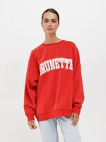 Brunette The Label Brunette The Label Chandail Col Rond Brunette  - Washed Red