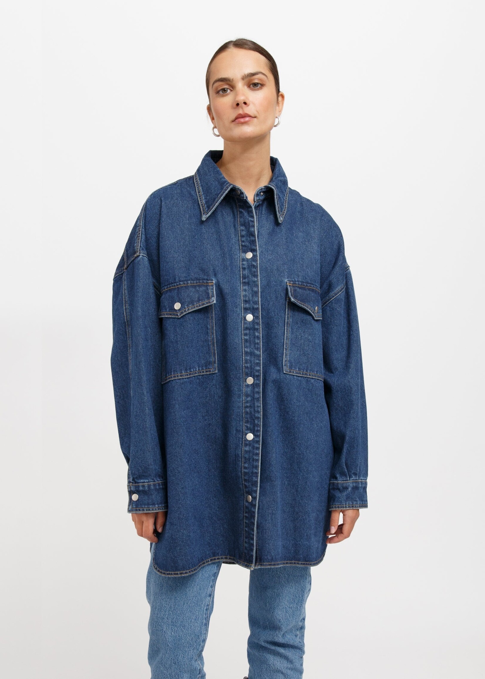 Brunette The Label Brunette The Label Shania Denim Jacket - Indigo