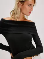 Free People Free People Haut À Superposer Iris - Noir