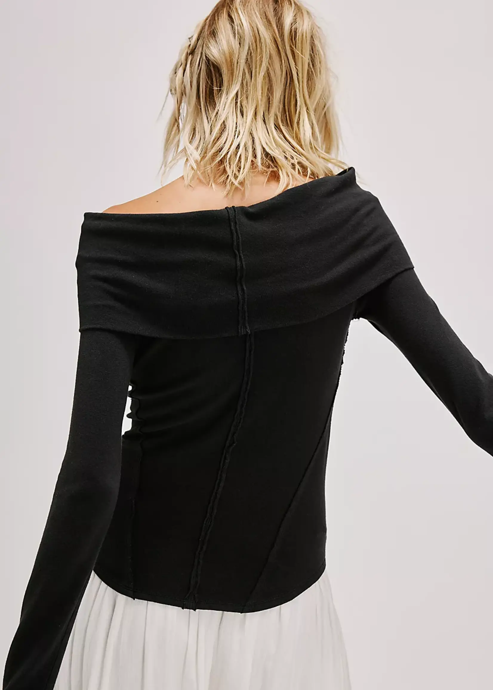 Free People Free People Haut À Superposer Iris - Noir