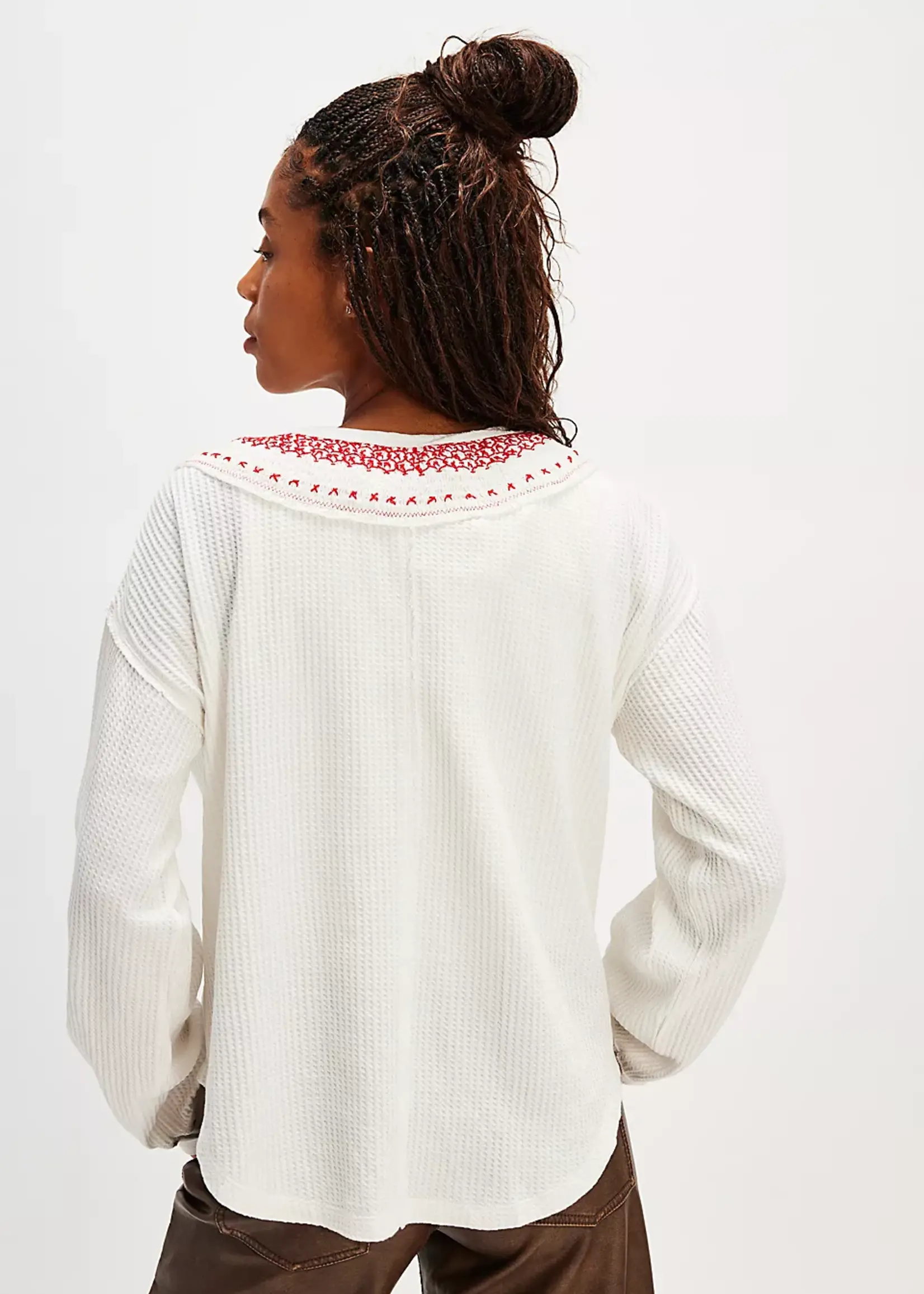 Free People Free People Holy Henley - Ivory