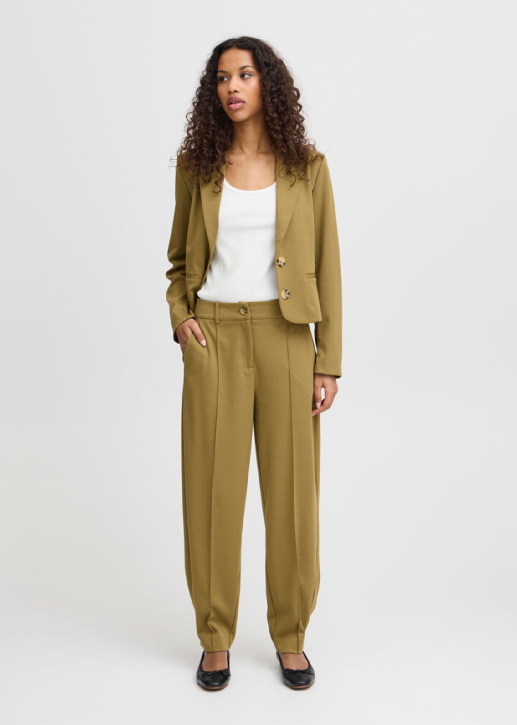 ICHI ICHI Pantalon IHSIMONSE - Noir