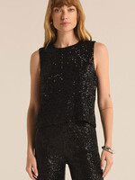 Z-Supply Z-Supply Haut  Sloane Sequin - Noir