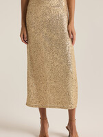 Z-Supply Z-Supply Jupe Saturn Sequin - Champagne