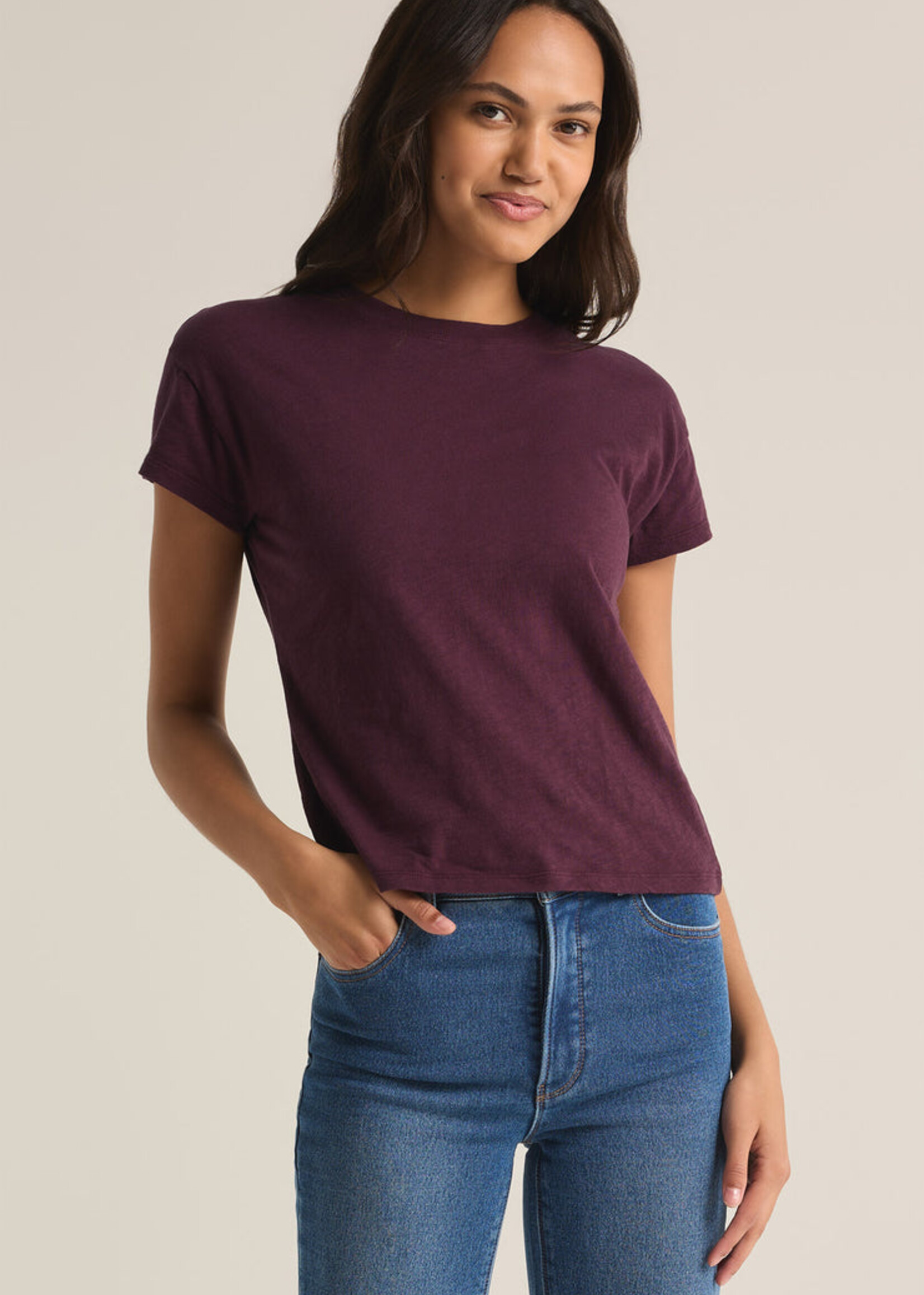 Z-Supply Z-Supply Modern Slub Tee - Berry Wine