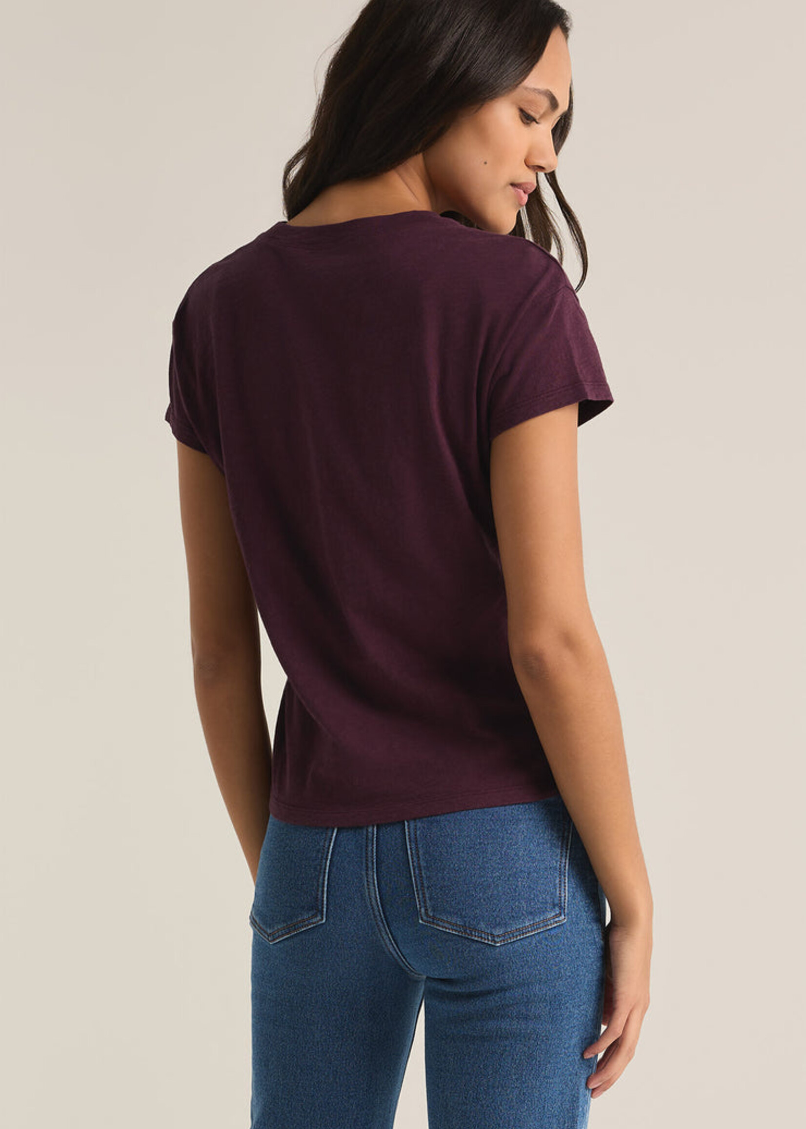 Z-Supply Z-Supply Modern Slub Tee - Berry Wine