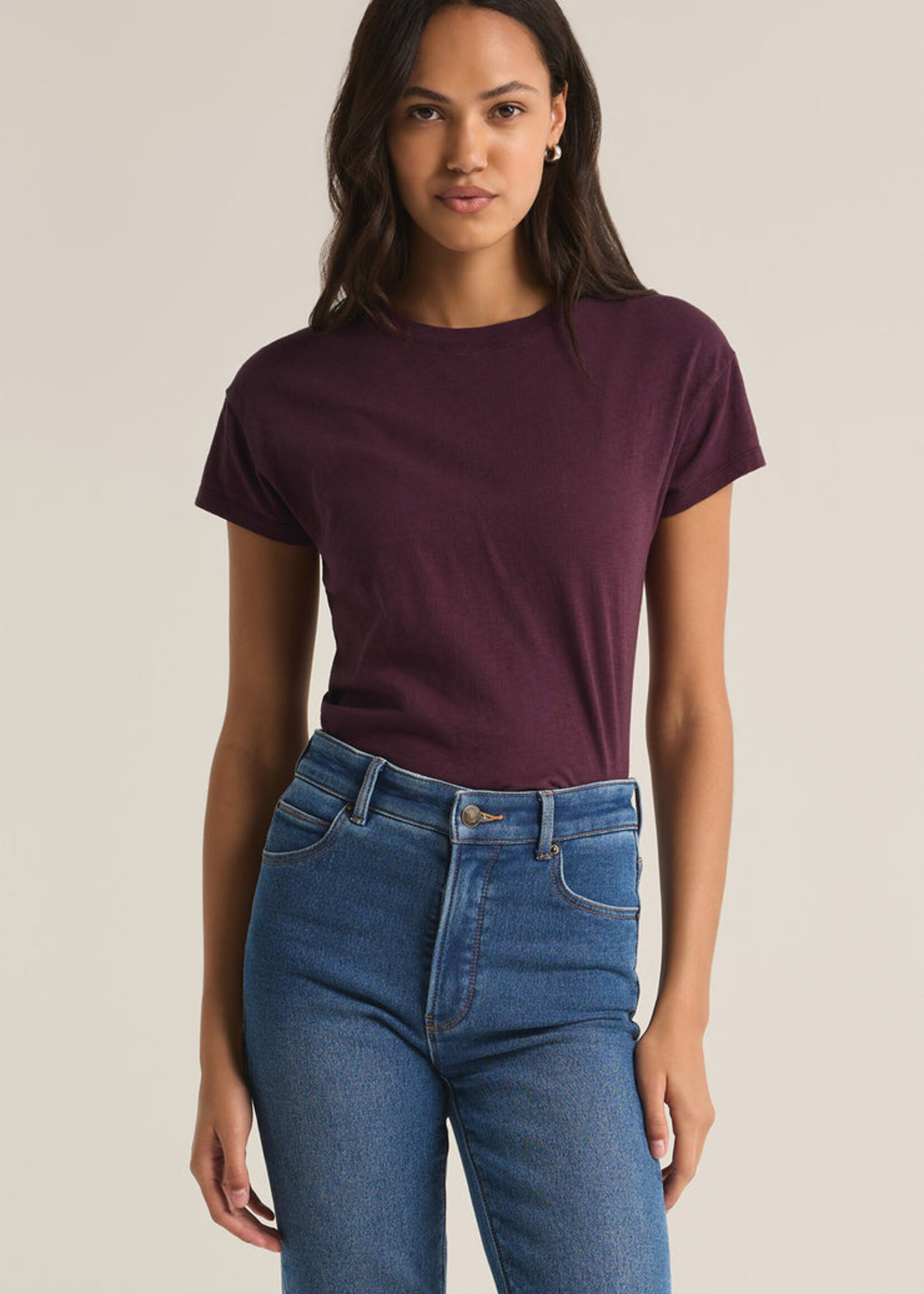 Z-Supply Z-Supply Modern Slub Tee - Berry Wine