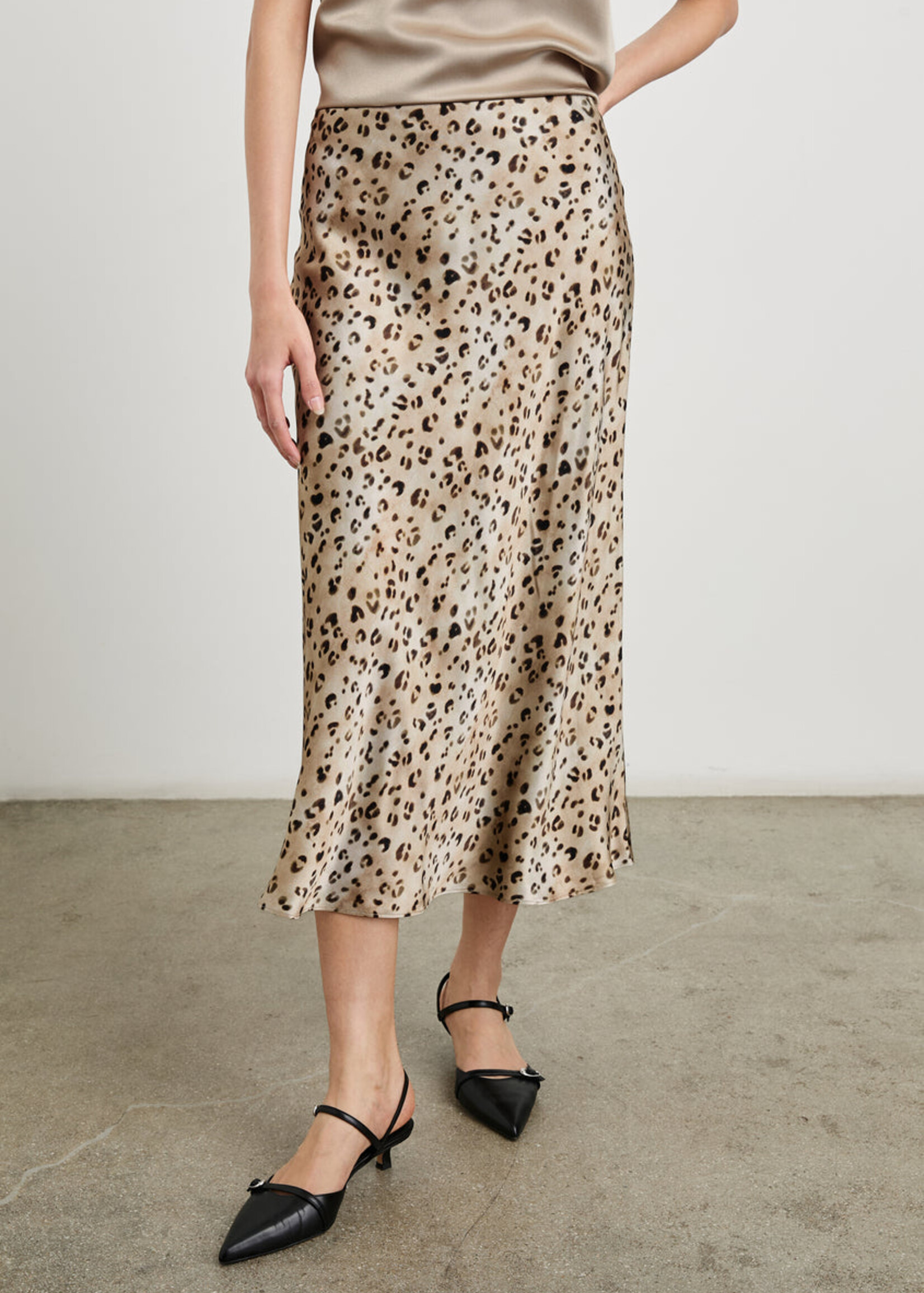Rails Rails Jupe Anya - Champagne Leopard