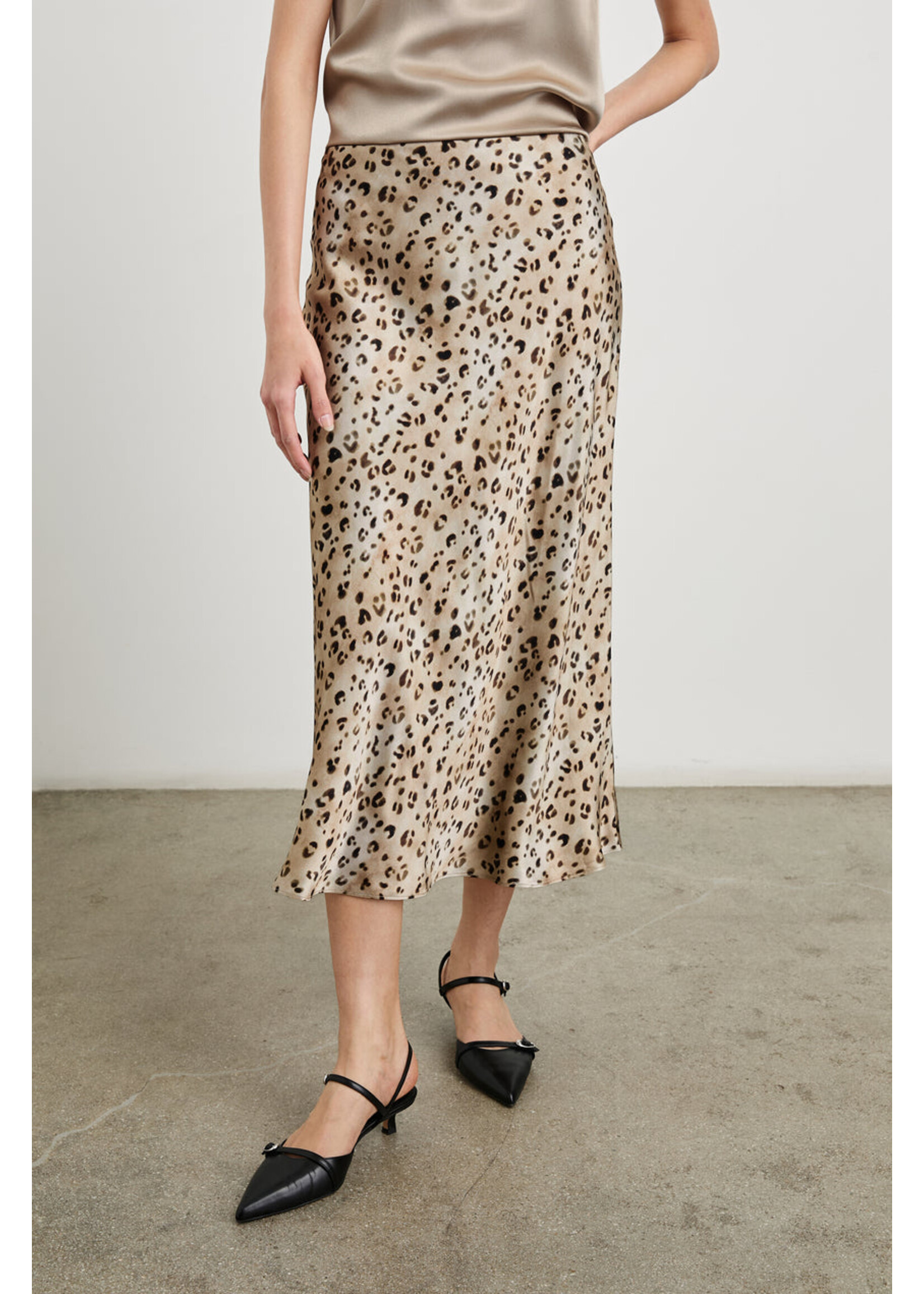 Rails Rails Jupe Anya - Champagne Leopard