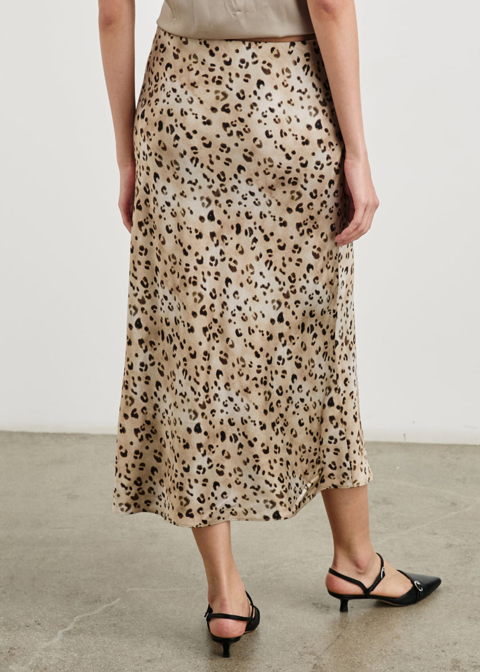 Rails Rails Jupe Anya - Champagne Leopard