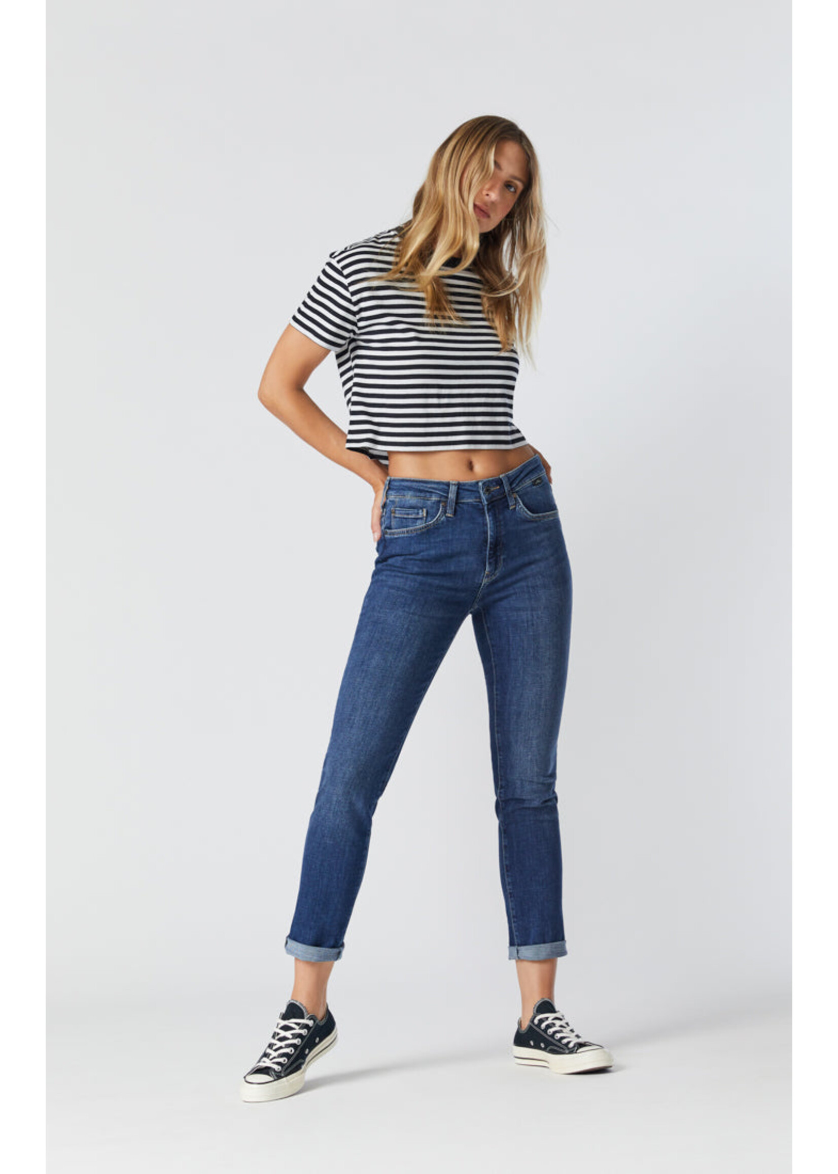 Mavi MAVI Jean Slim Kathleen - Mid Feather Blue