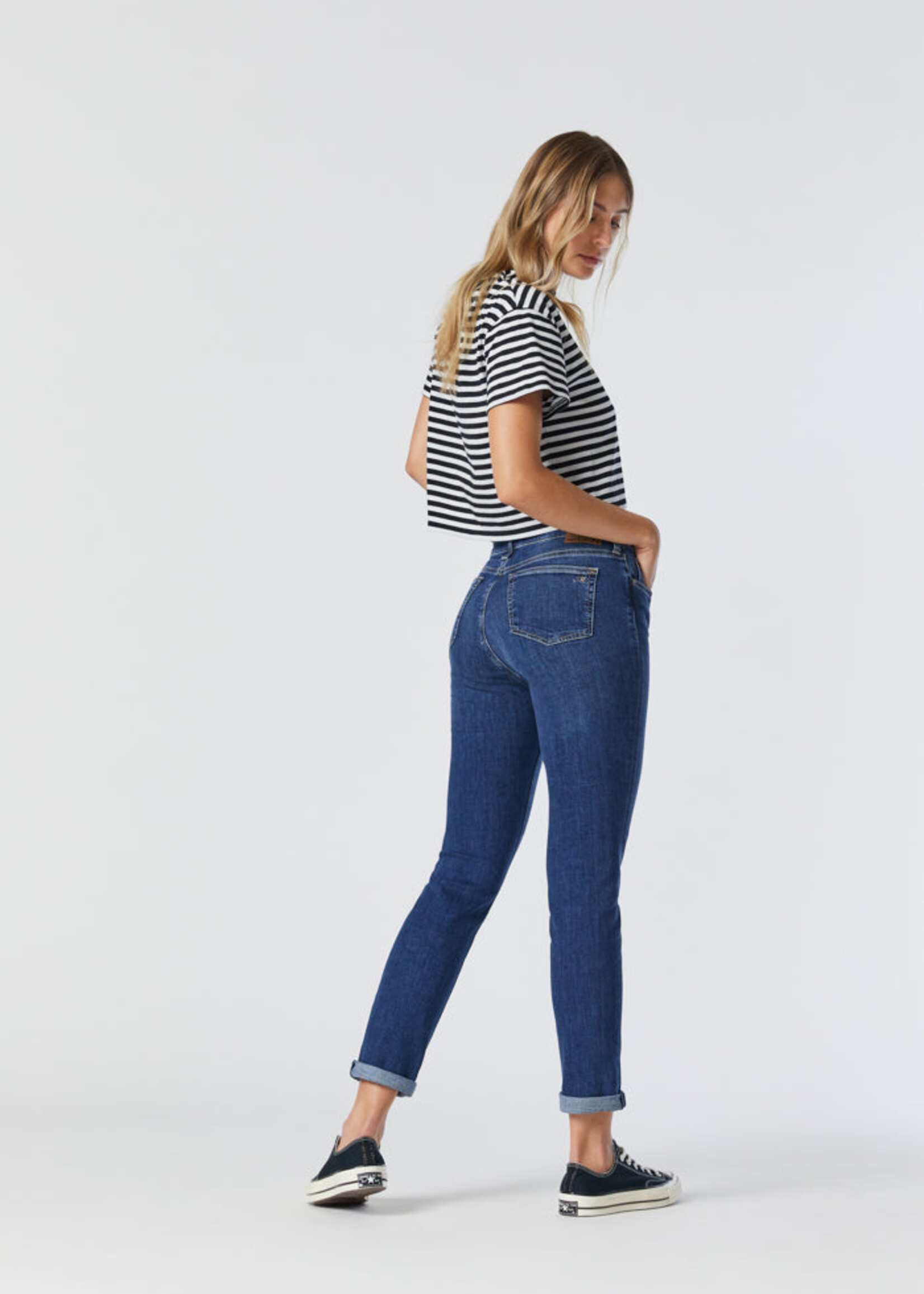 Mavi MAVI Jean Slim Kathleen - Mid Feather Blue