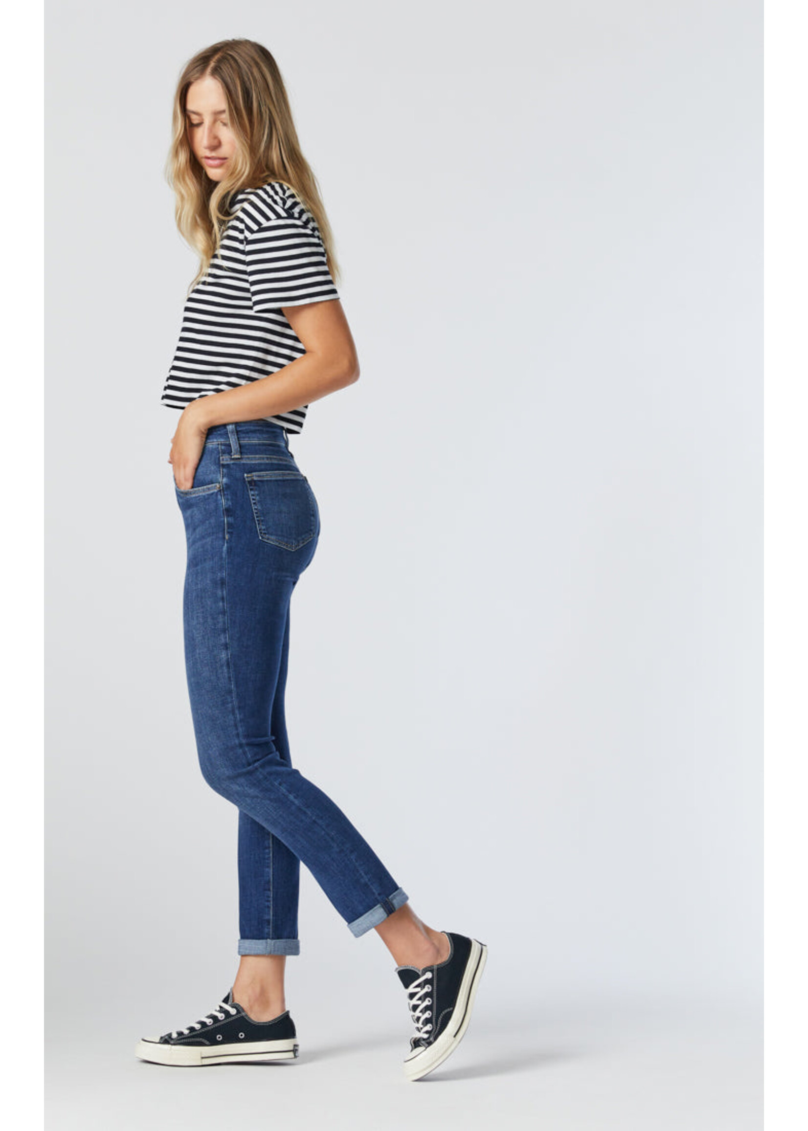 Mavi MAVI Jean Slim Kathleen - Mid Feather Blue