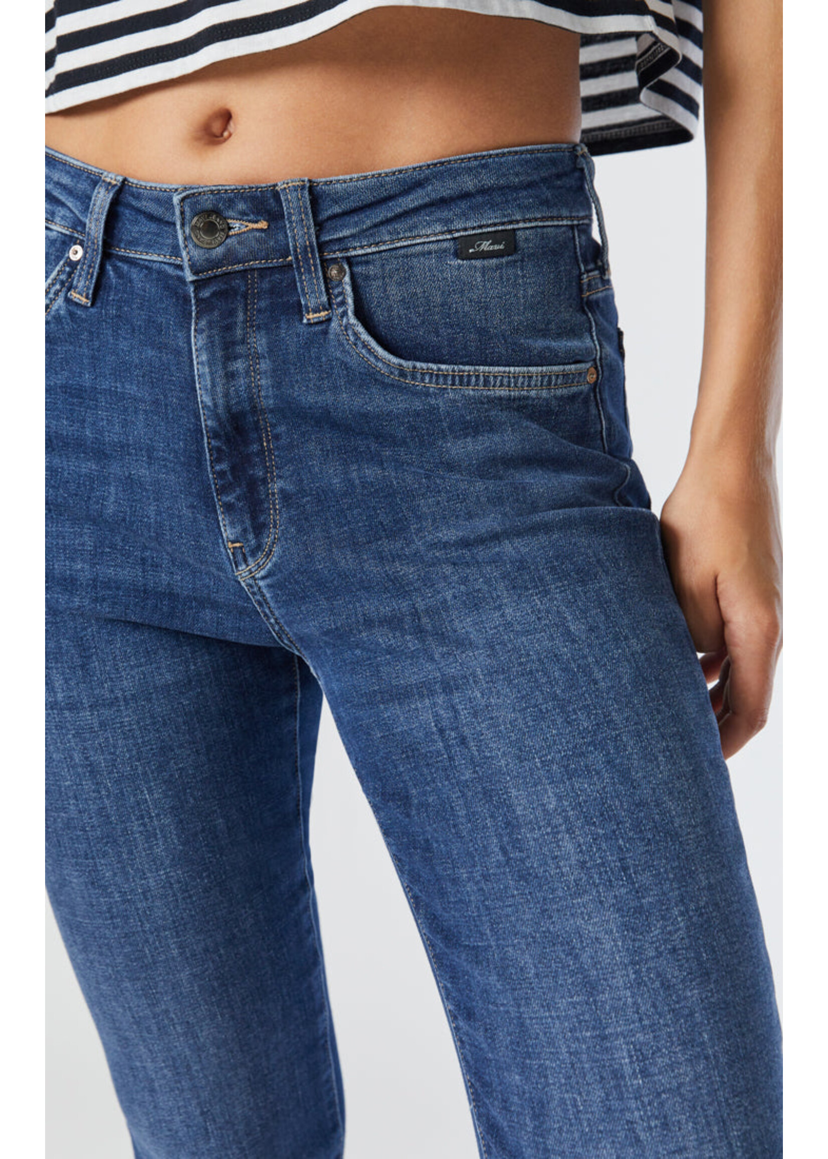 Mavi MAVI Kathleen Slim Jeans - Mid Feather Blue