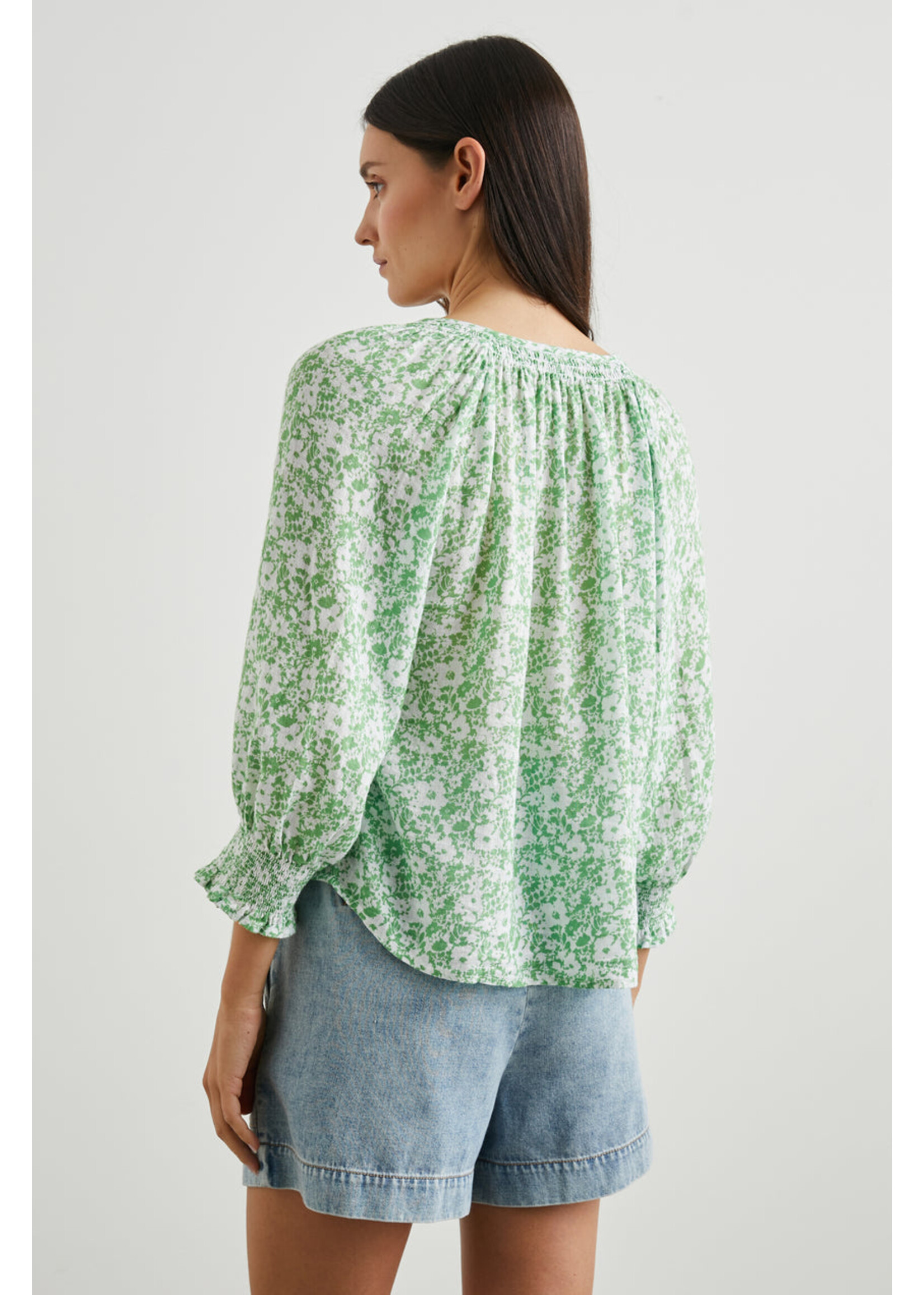 Rails Rails Mariah Top - Green Texture Floral