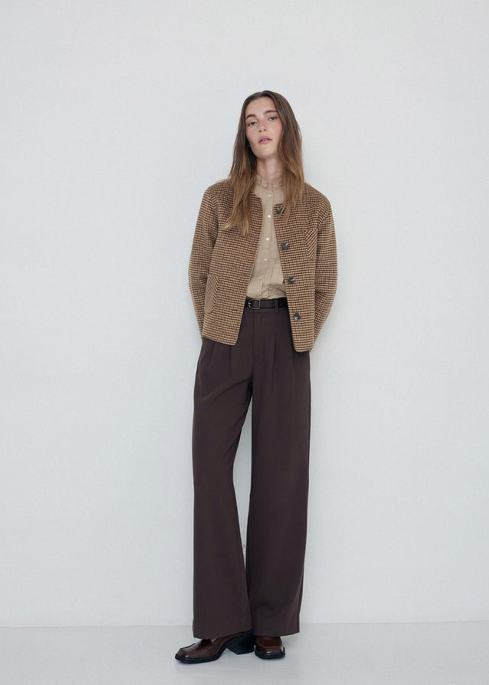 Yerse Yerse Manteau Réversible - Sable