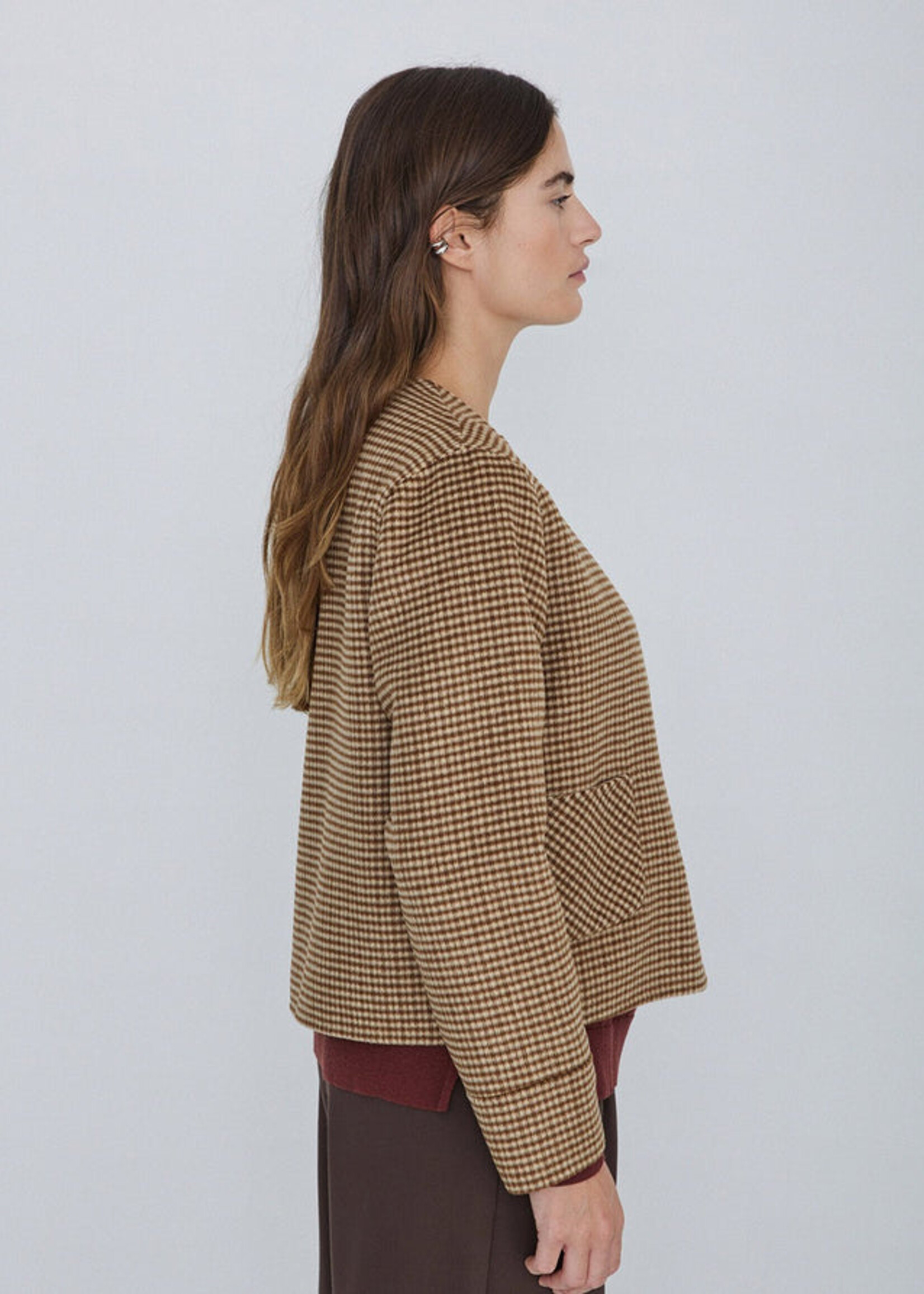 Yerse Yerse Manteau Réversible - Sable