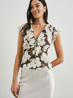 Rails Rails Haut Carmine - Mocha Floral