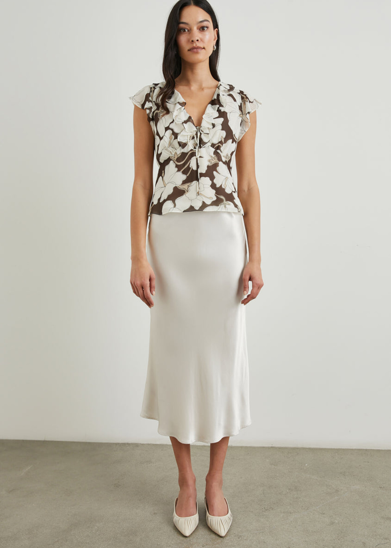 Rails Rails Haut Carmine - Mocha Floral