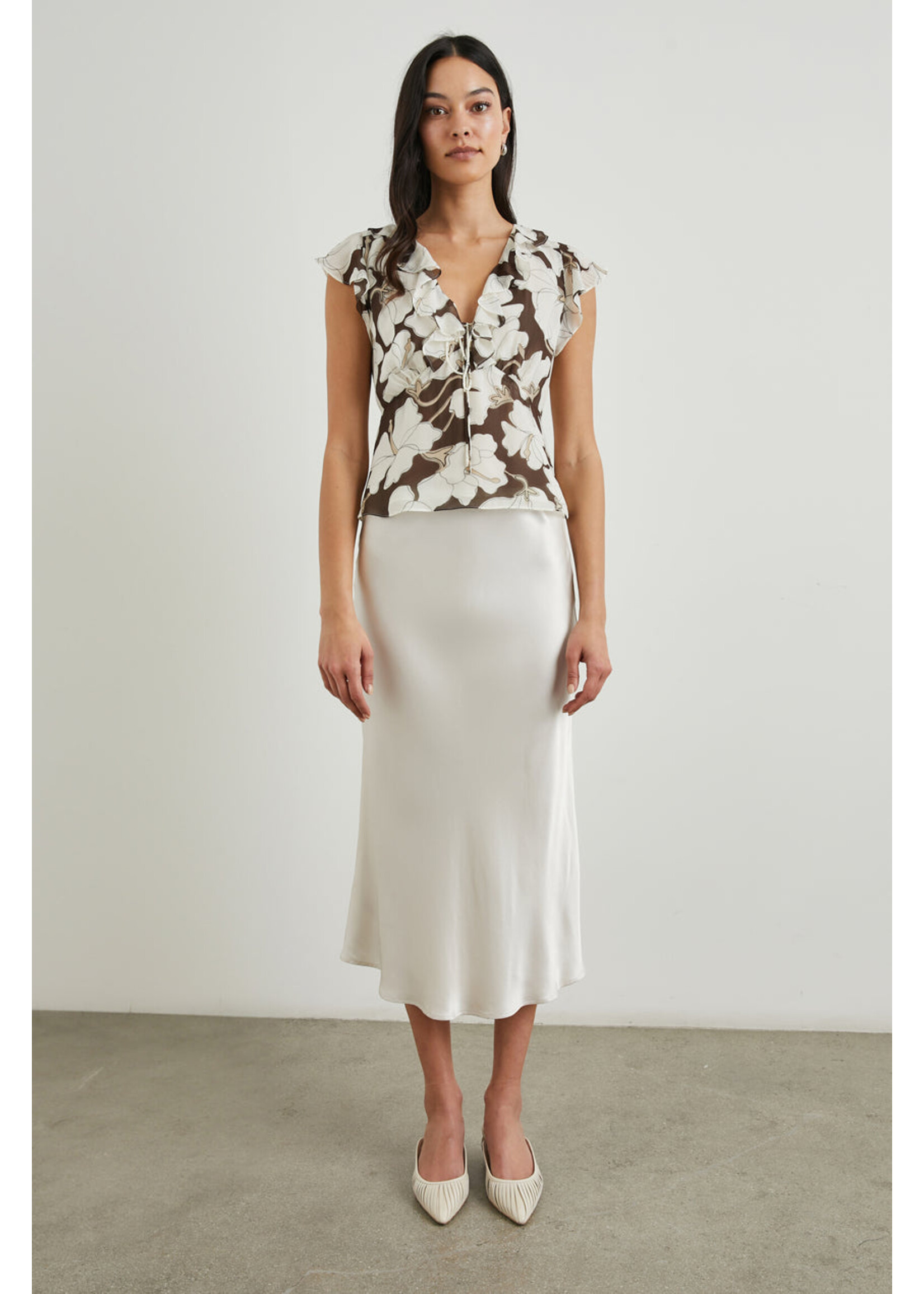 Rails Rails Haut Carmine - Mocha Floral