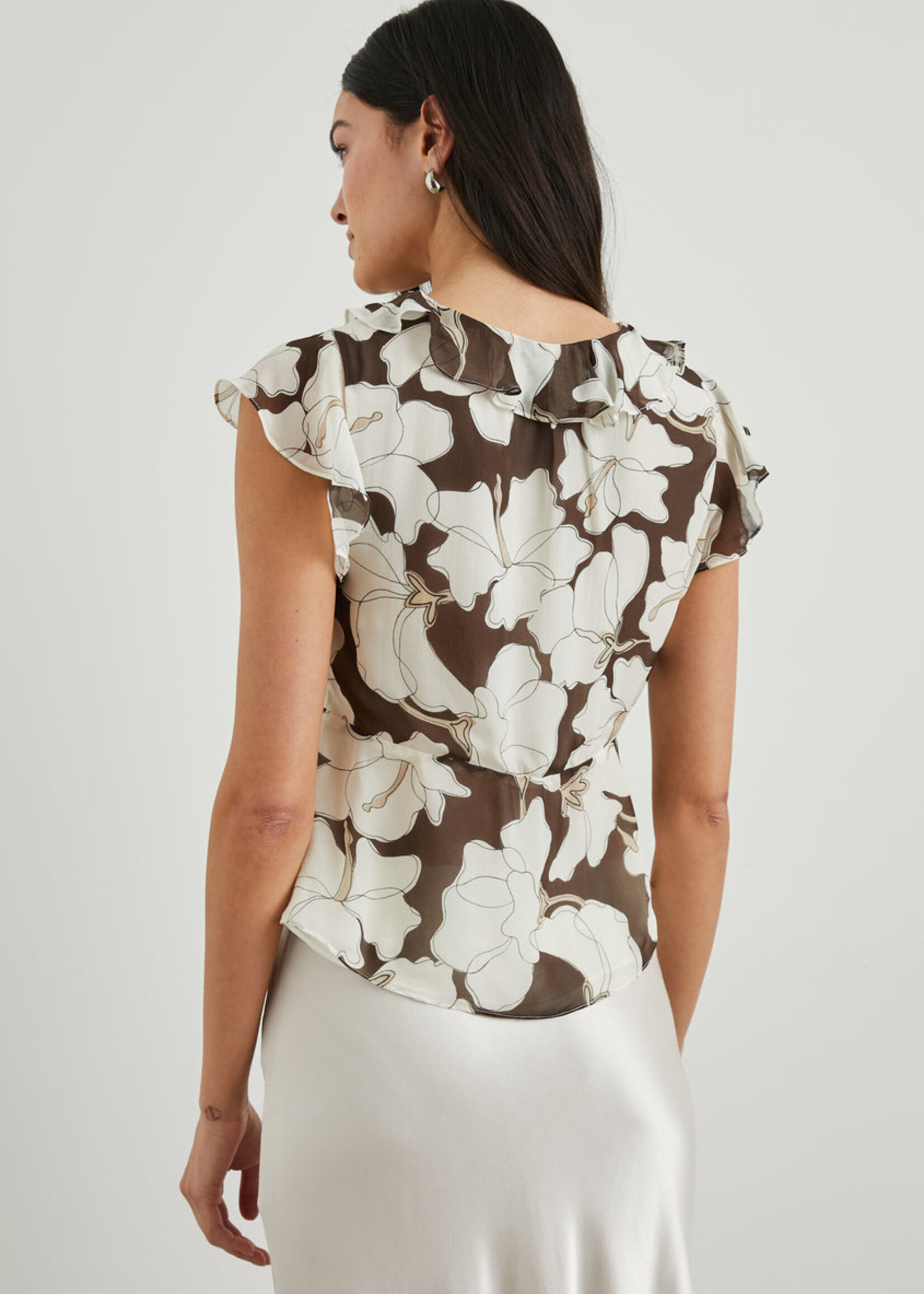 Rails Rails Haut Carmine - Mocha Floral