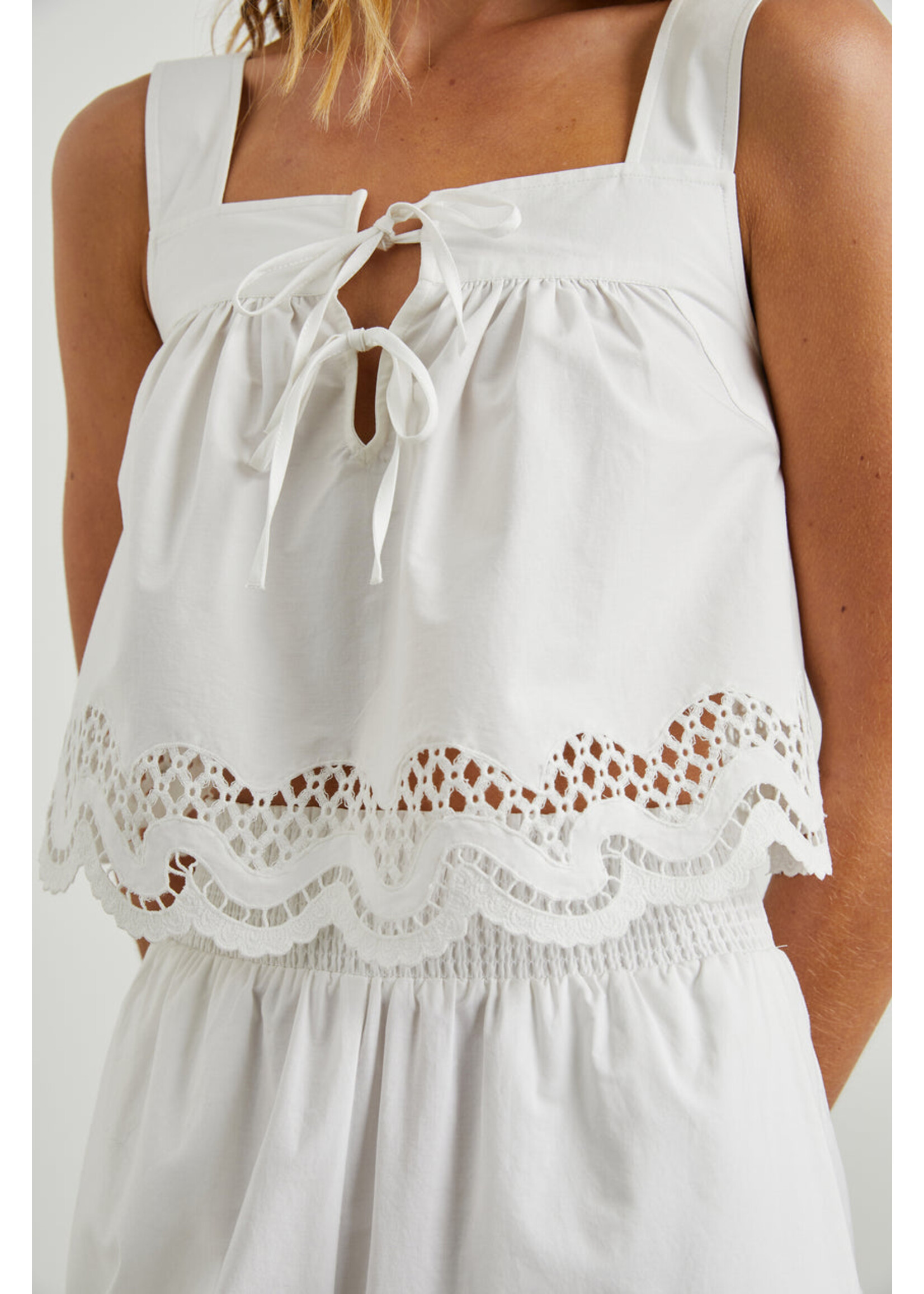Rails Rails Blythe Top - White