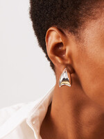 JennyBird Boucles D'oreilles Nouveaux Puff - Argent