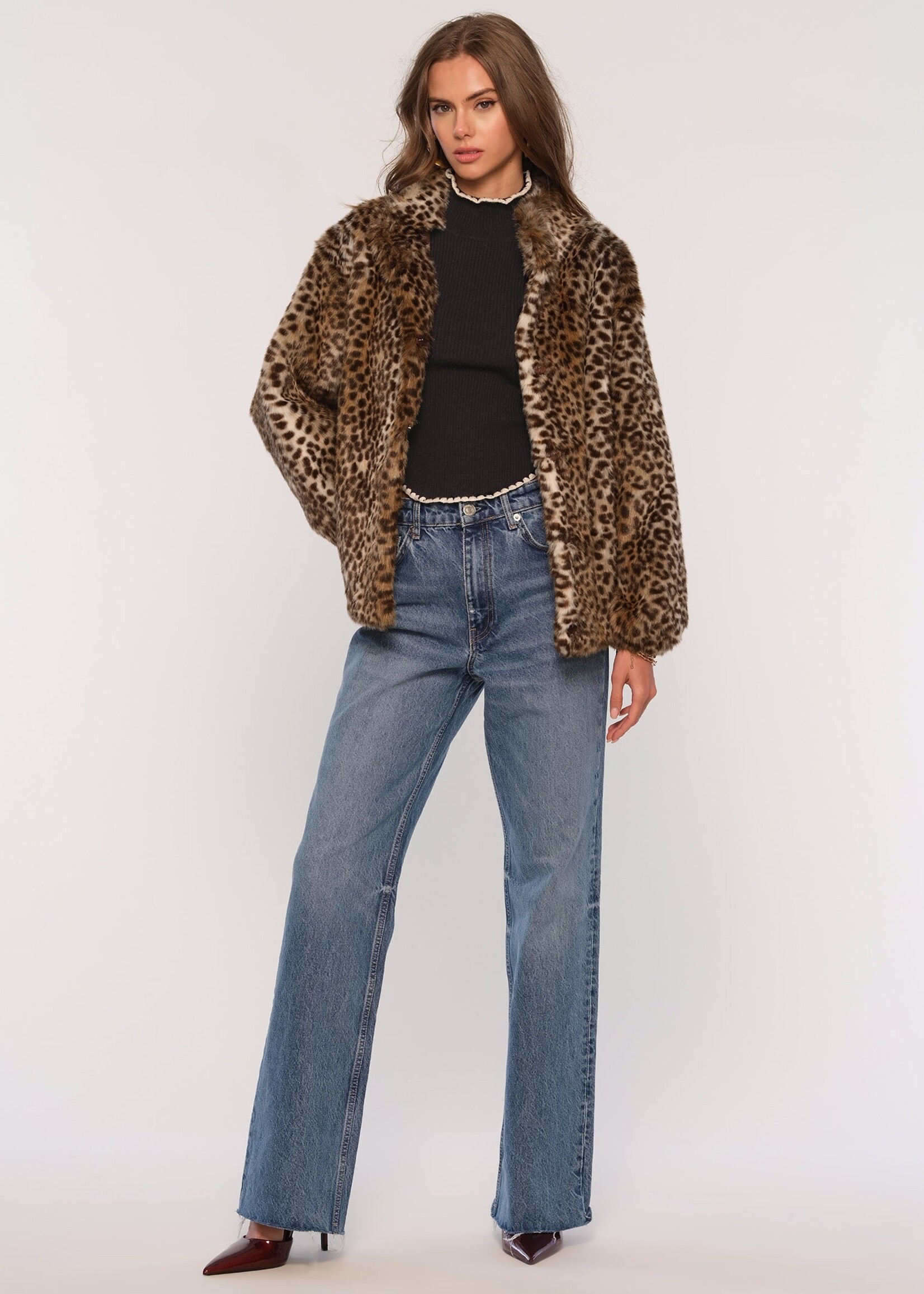 Heartloom HeartLoom Shireen Coat - Leopard
