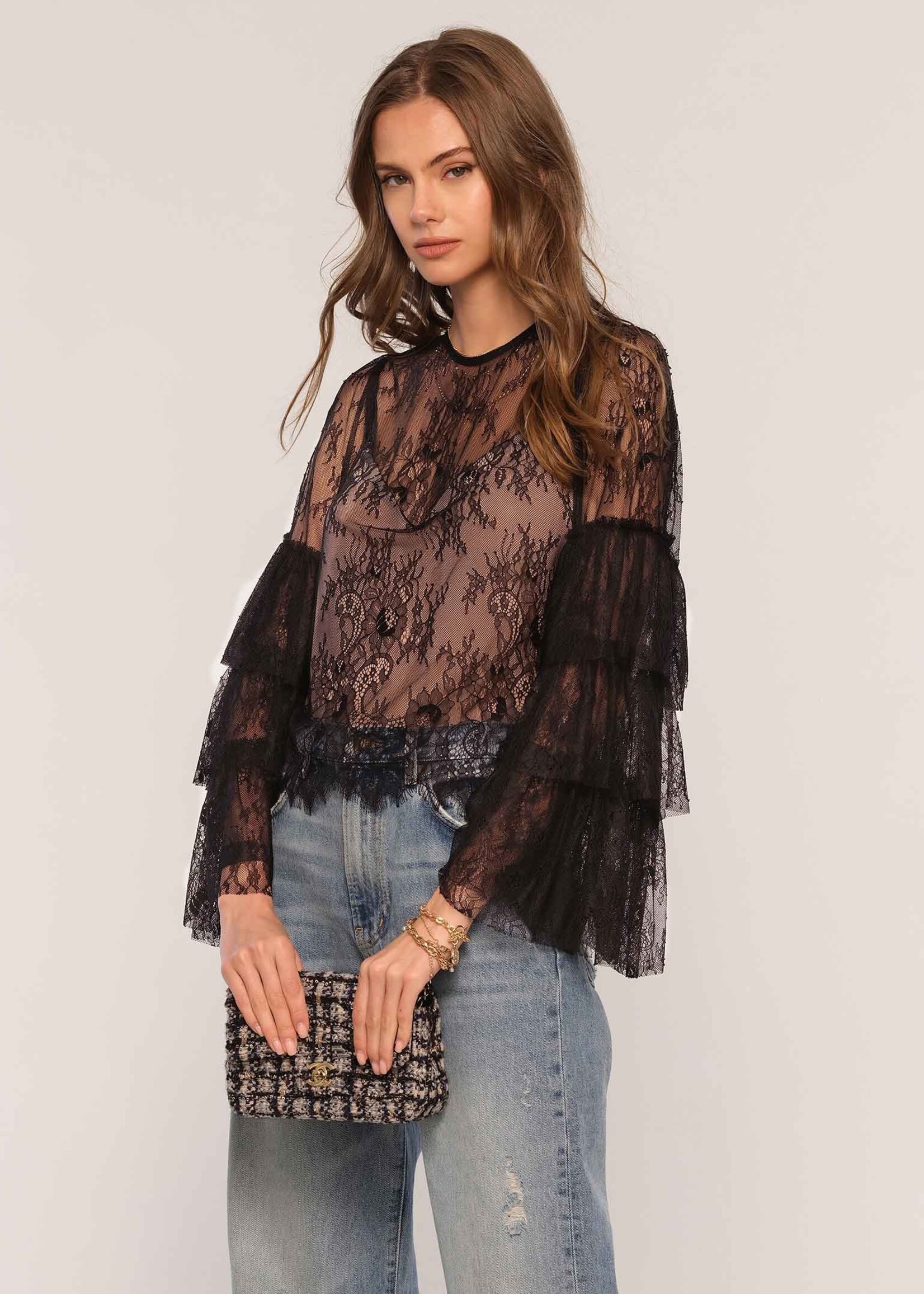 Heartloom HeartLoom Cynthia Top - Black