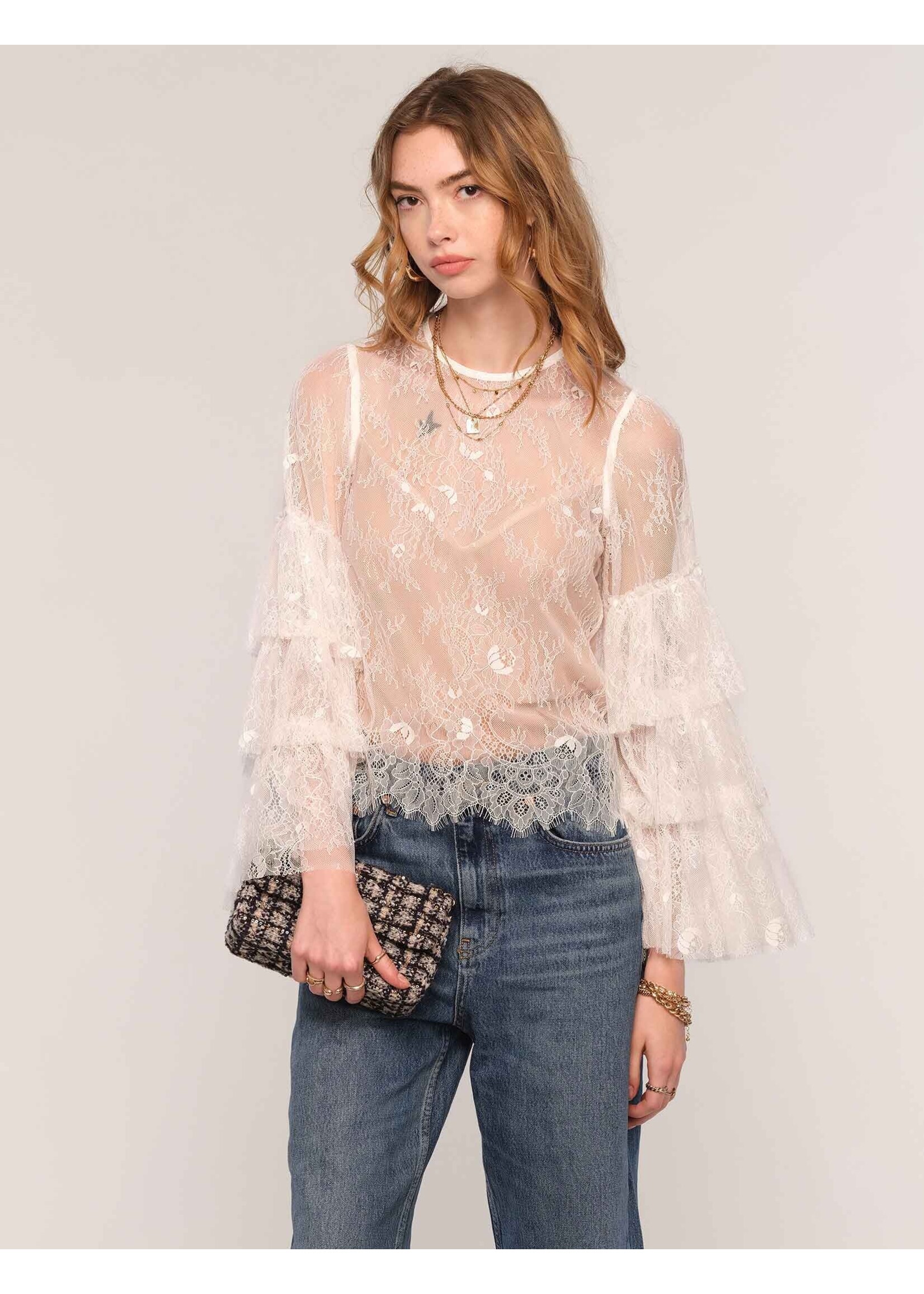 Heartloom HeartLoom Cynthia Top - Ivoire