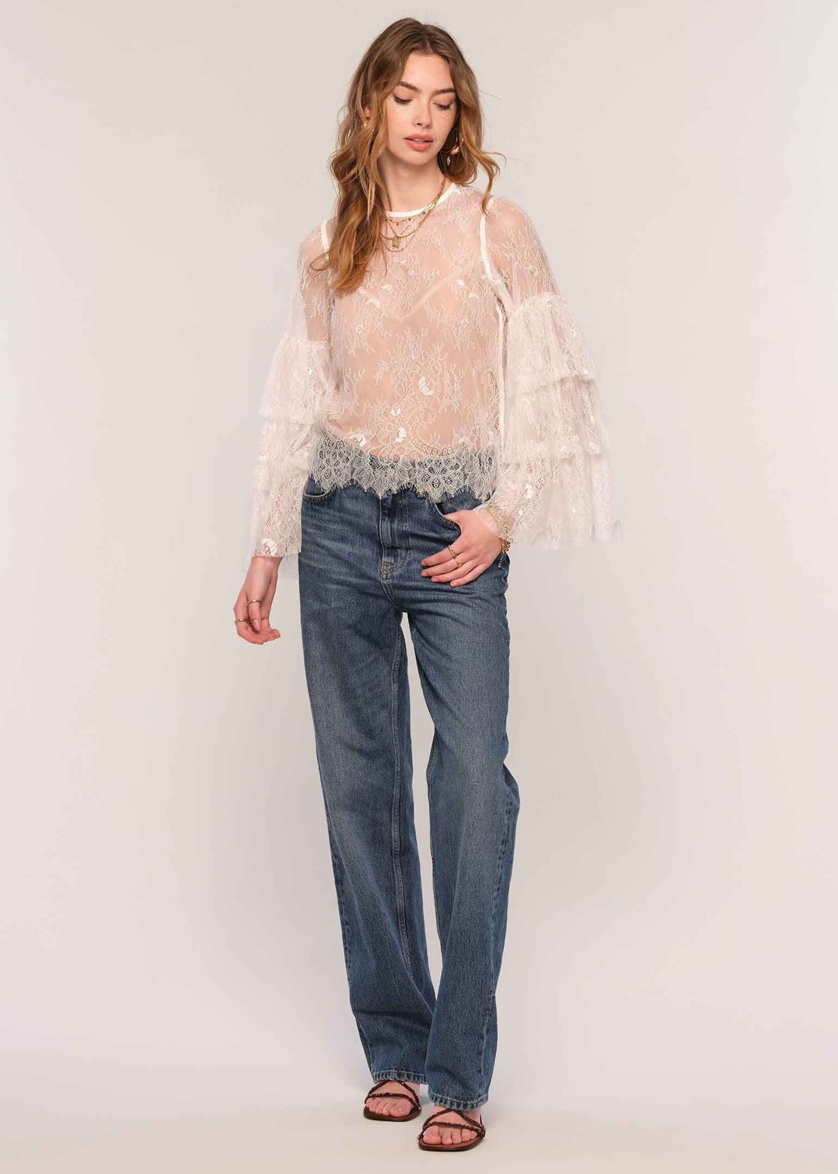 Heartloom HeartLoom Cynthia Top - Ivoire