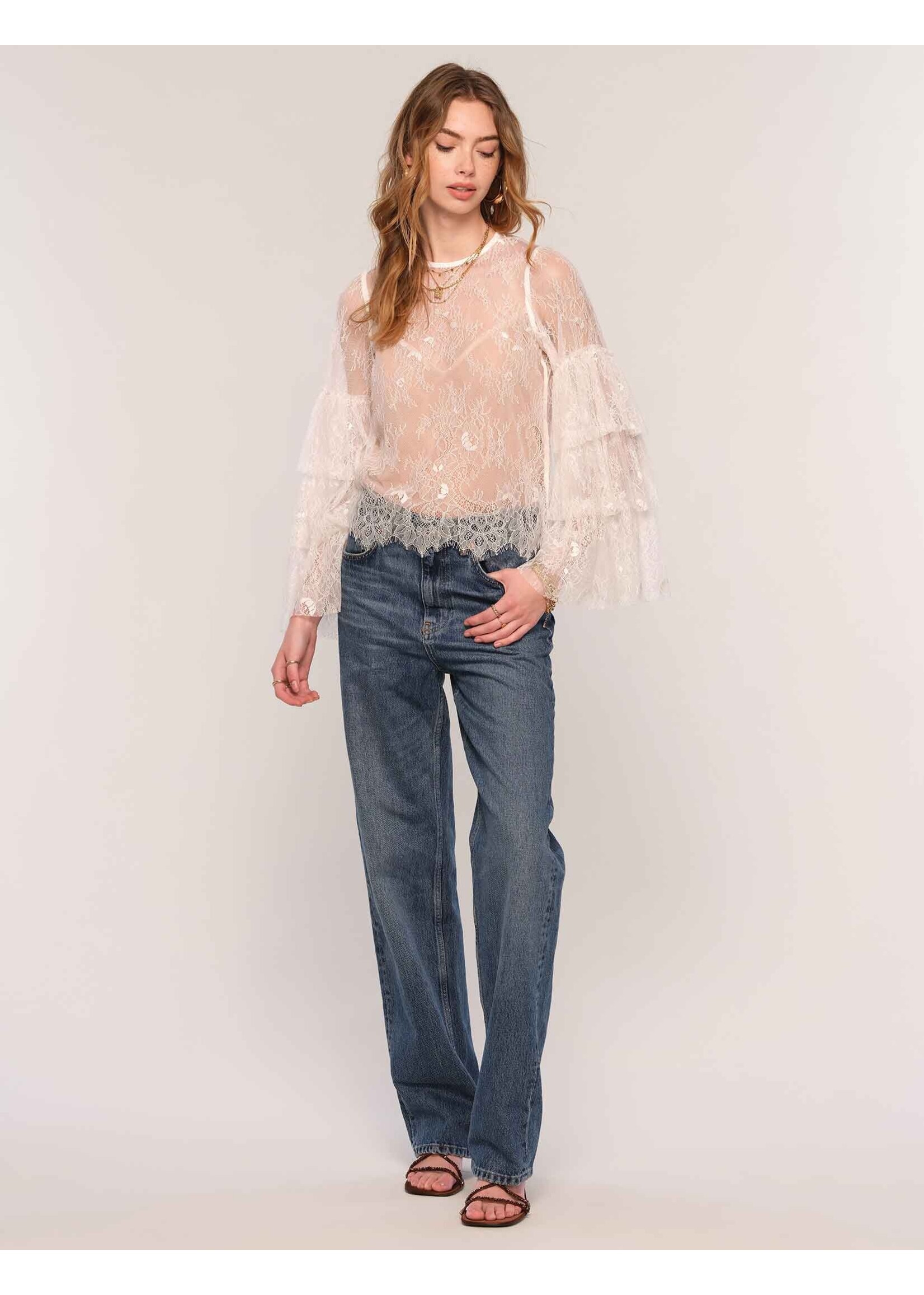 Heartloom HeartLoom Cynthia Top - Ivoire
