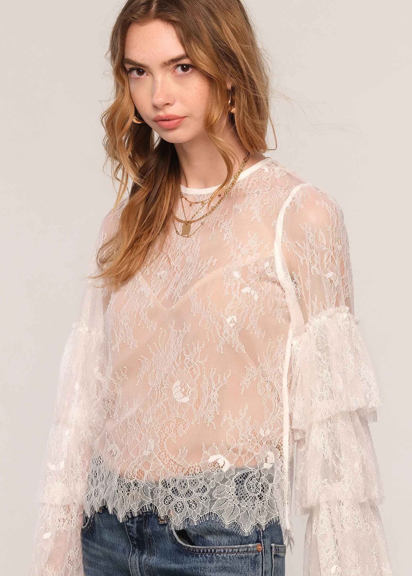 Heartloom HeartLoom Cynthia Top - Ivory