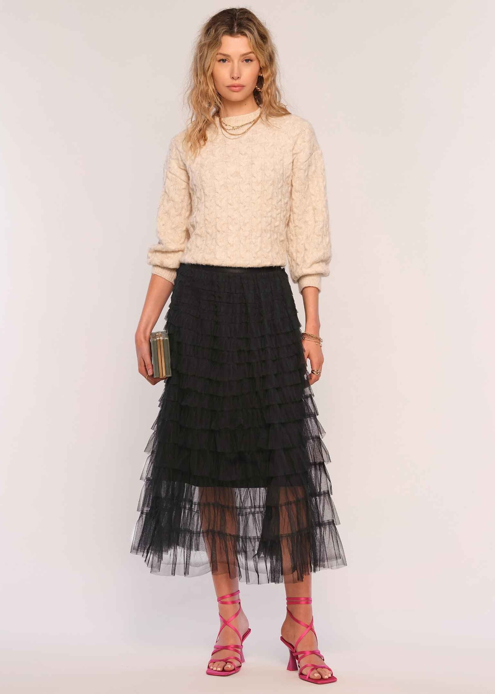 Heartloom Heartloom Jupe Nela - Noir