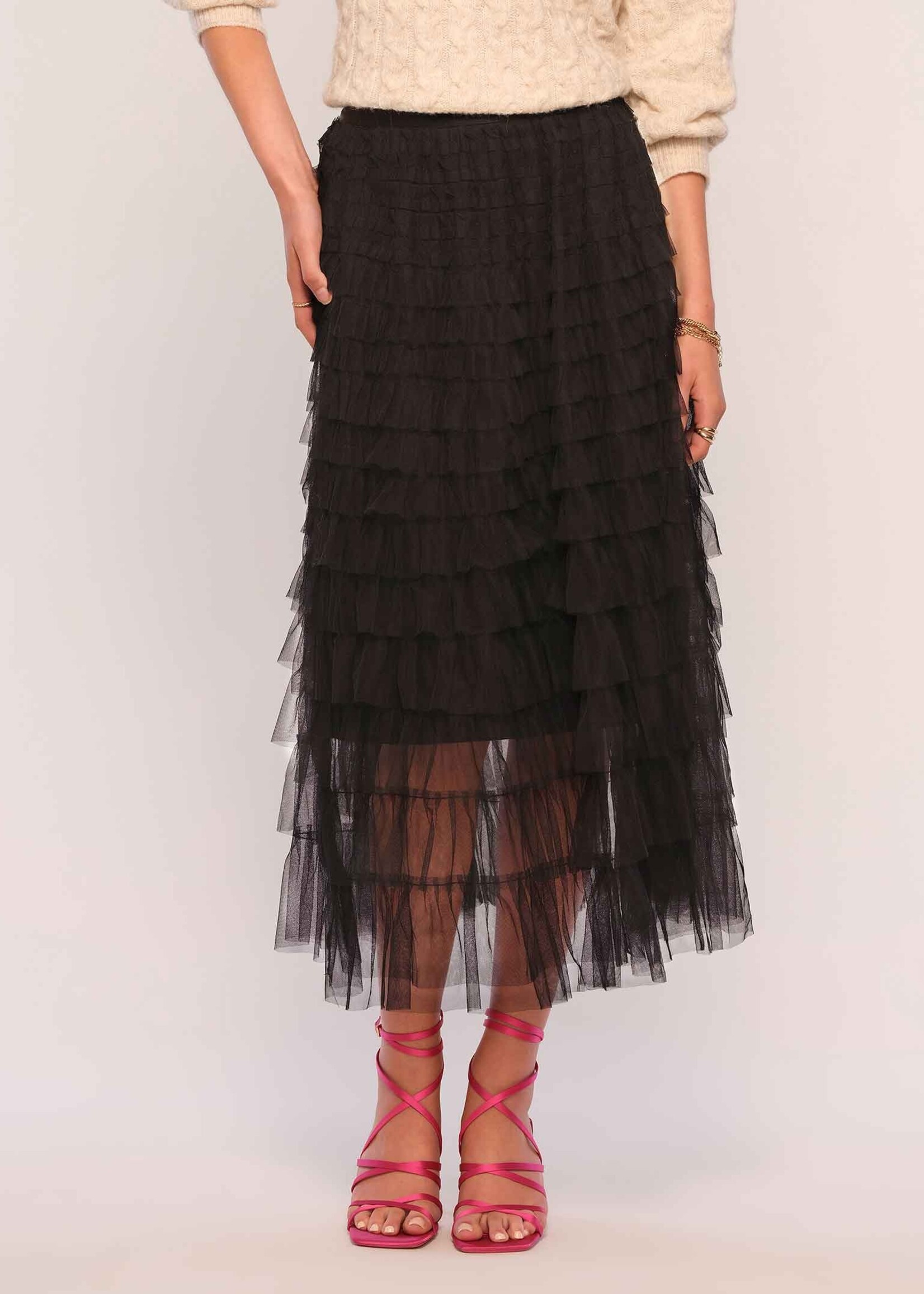Heartloom Heartloom Jupe Nela - Noir
