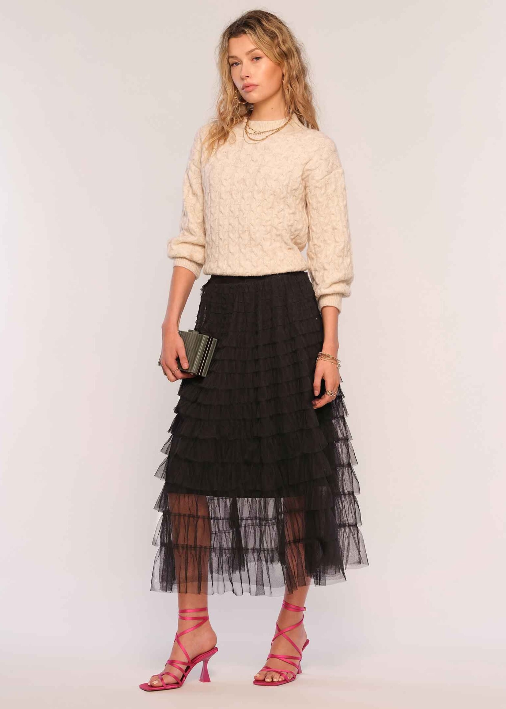 Heartloom Heartloom Jupe Nela - Noir