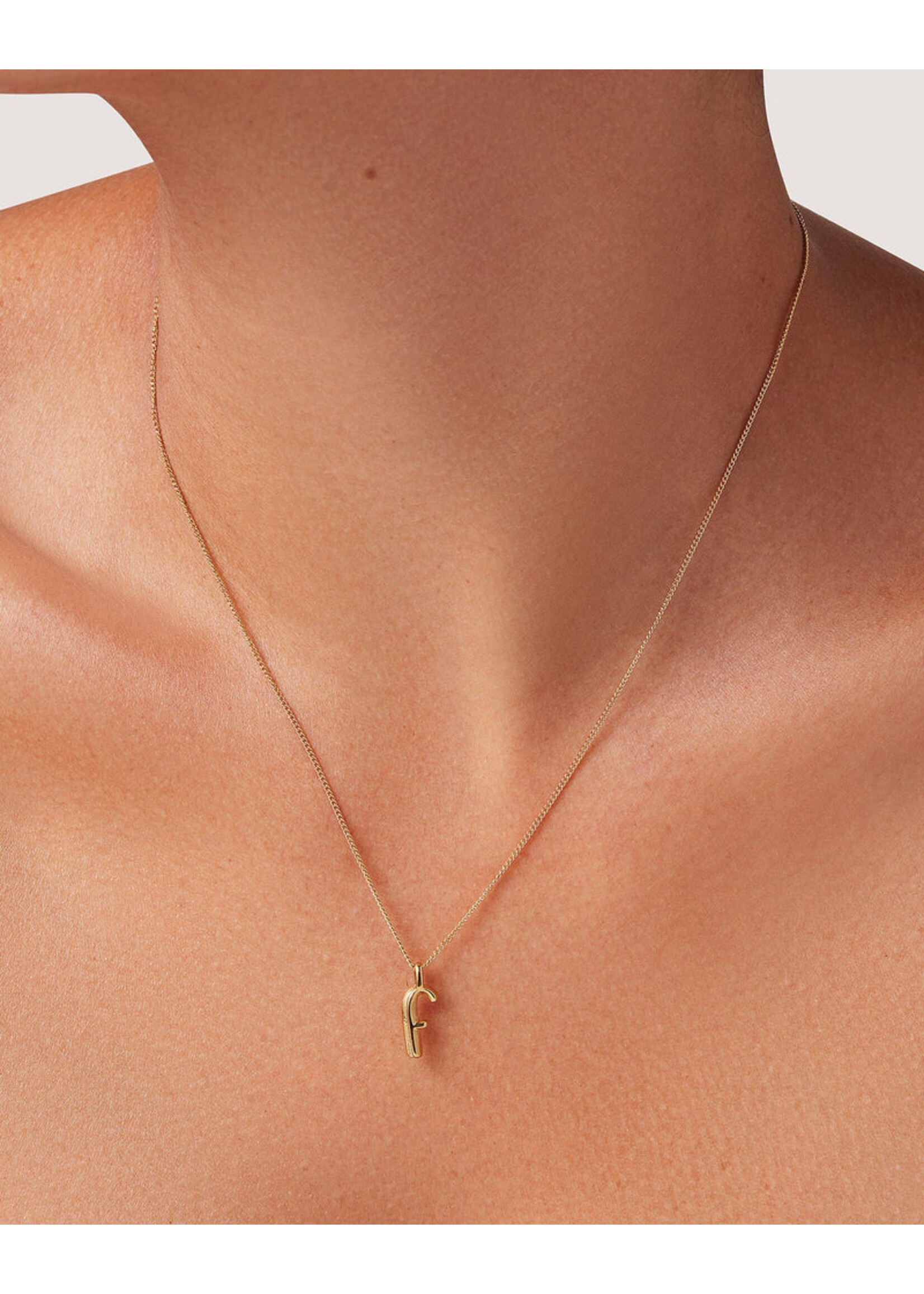 Jenny Bird Collier Lettres Monogrammes - Or