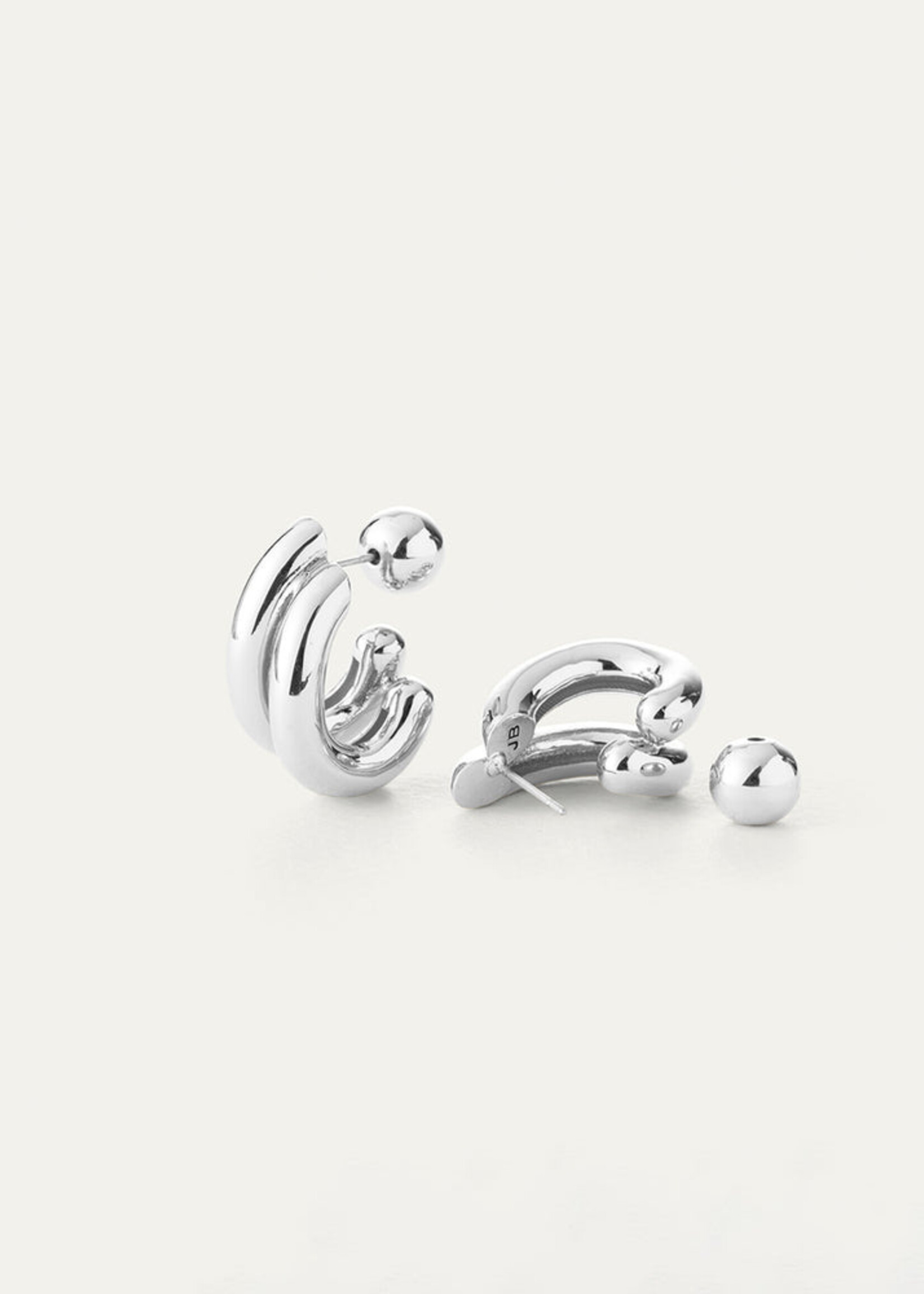 JennyBird Boucles d'Oreilles Florence - Argent