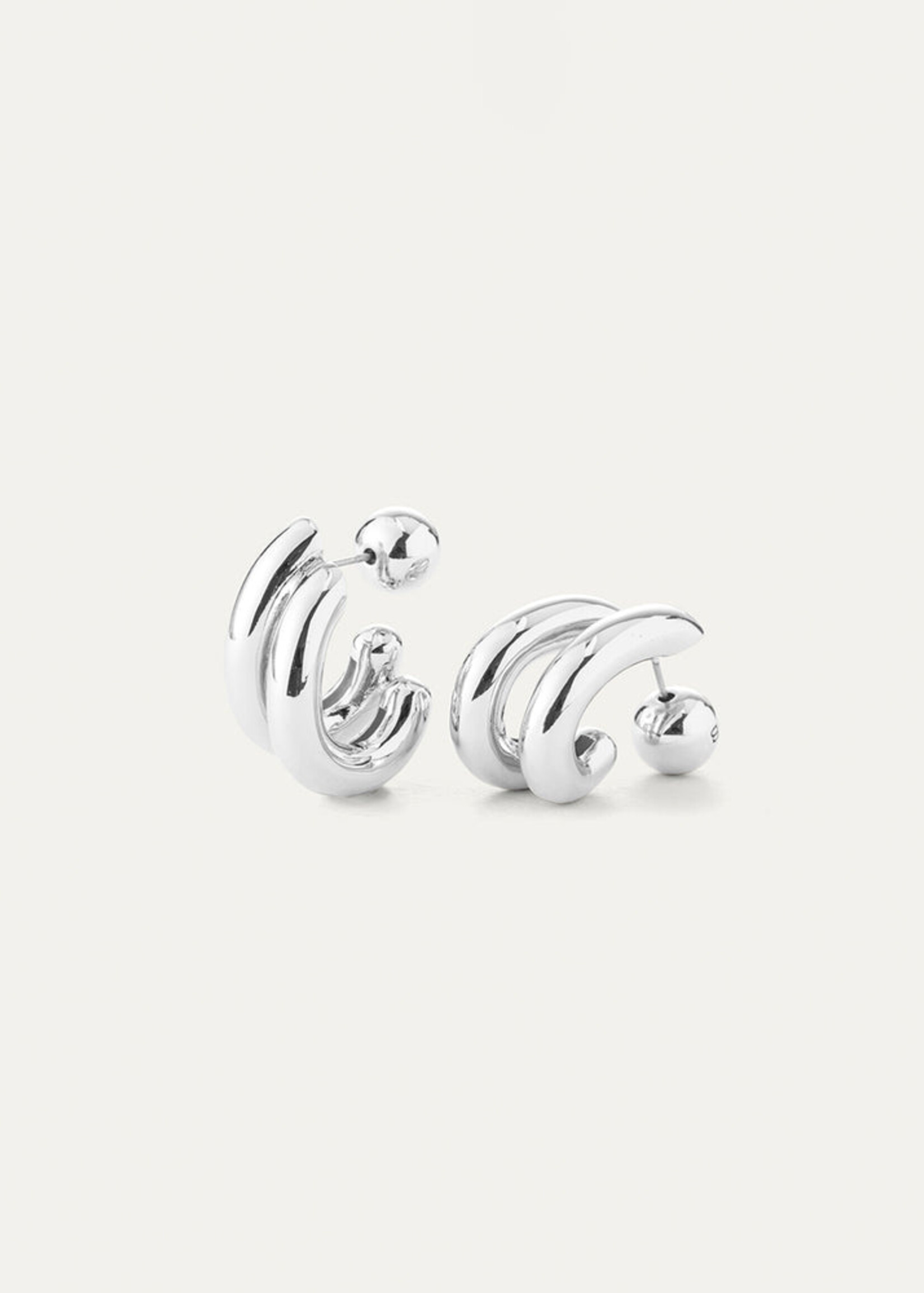 JennyBird Boucles d'Oreilles Florence - Argent